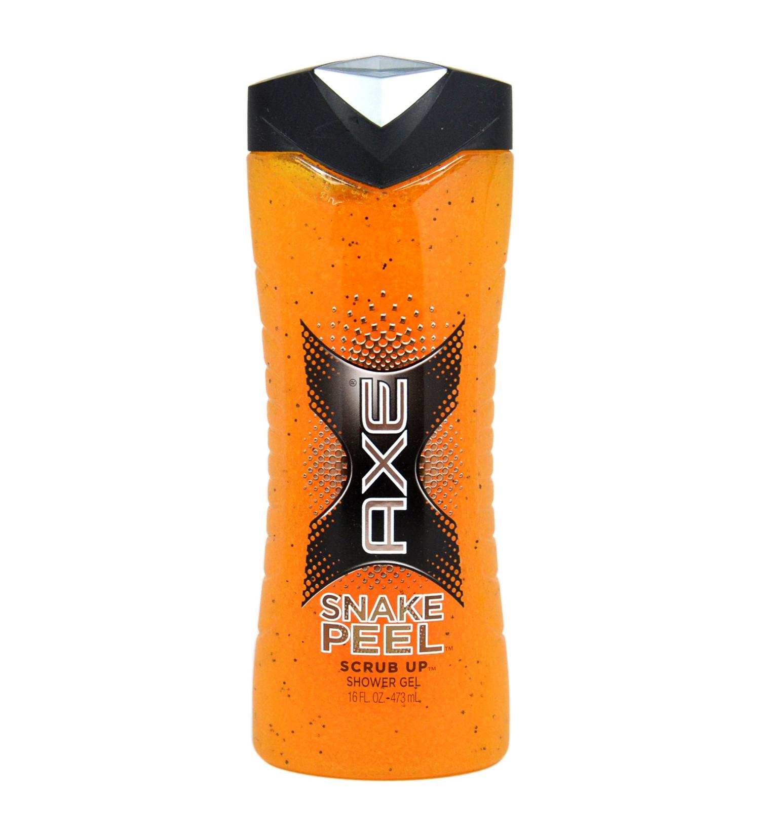 AXE Exfoliating Body Wash for Men  Snake Peel  16 oz  Package may vary 16 Fl Oz (Pack of 1)