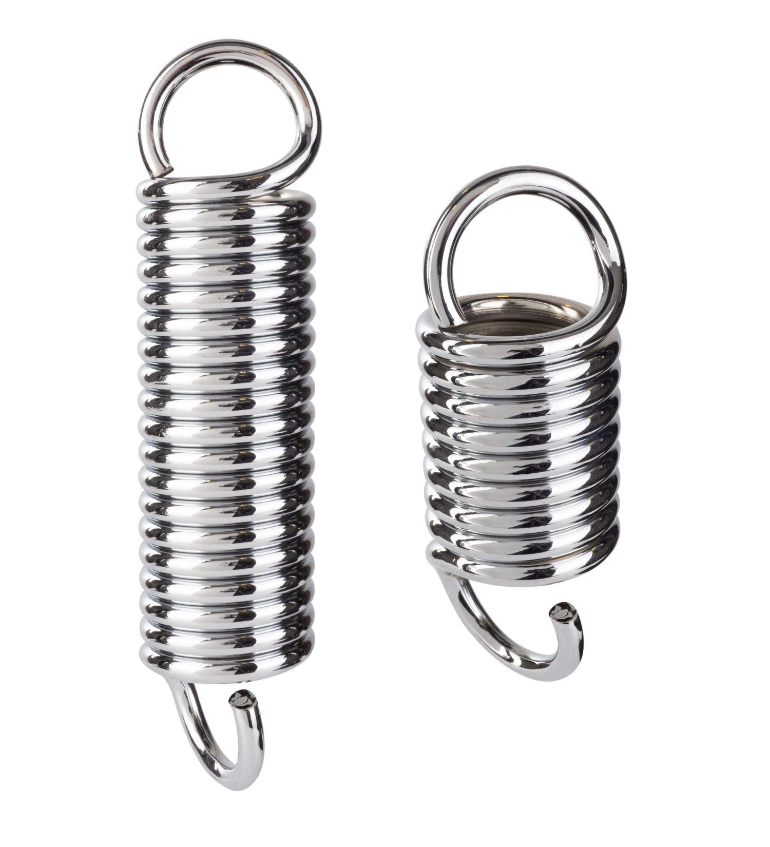 SCSPORTS BoxSack Spring - Durable 80/190 kg Steel Swing & Sandbag Suspension - Noise-Absorbing Chrome-Plated Bracket & Pull Spring 16 cm - Buy Online on SooperMarket.com