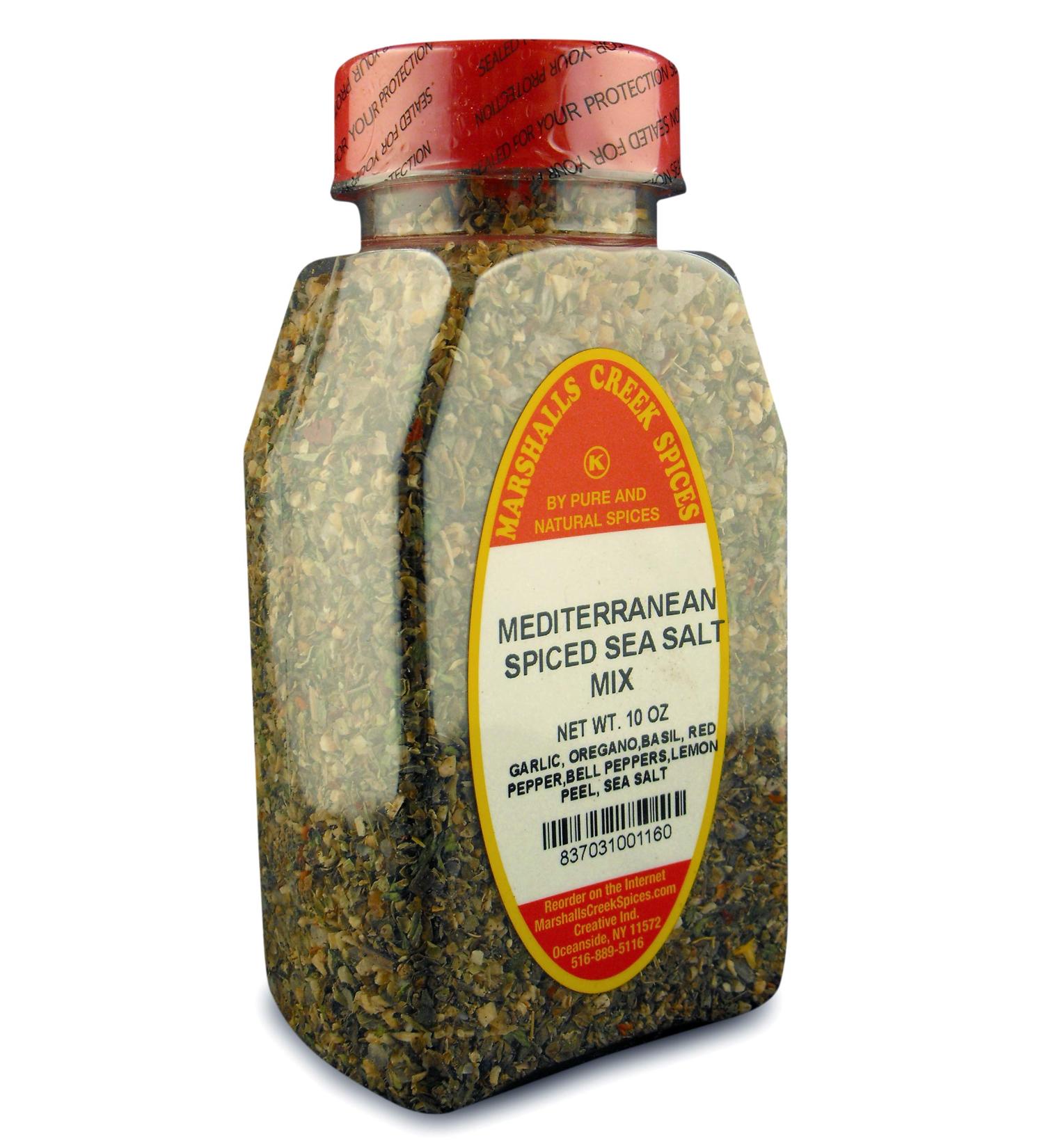 Marshalls Creek Spices Marshalls Creek Kosher Spices Low Salt Mediterranean Spiced Sea Salt Mix 10 Oz 10 ounces