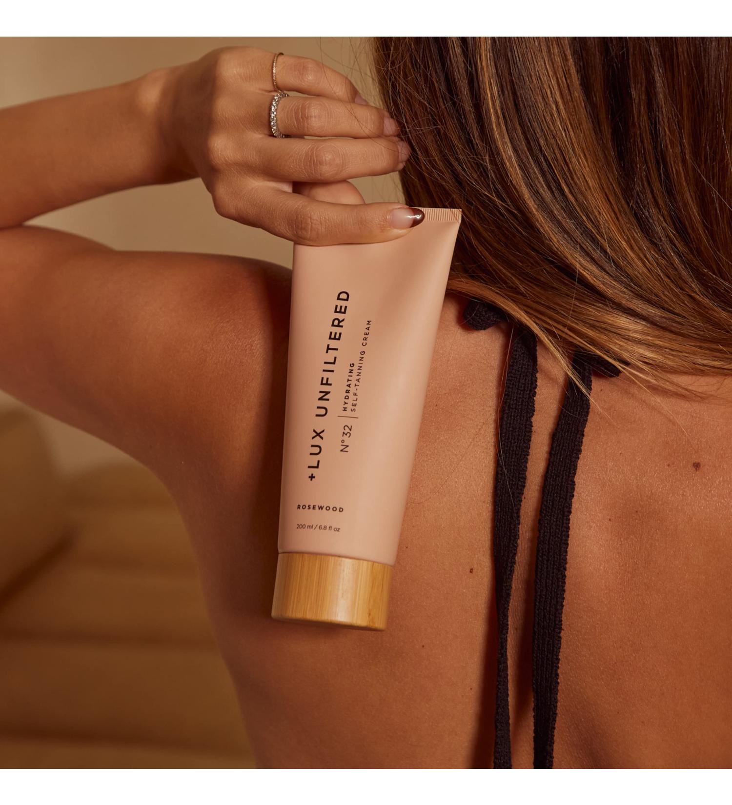 Lux Unfiltered N32 Gradual Hydrating Self Tanner in Rosewood - Best Gradual Self Tanning Lotion - Buy Online on SooperMarket.com