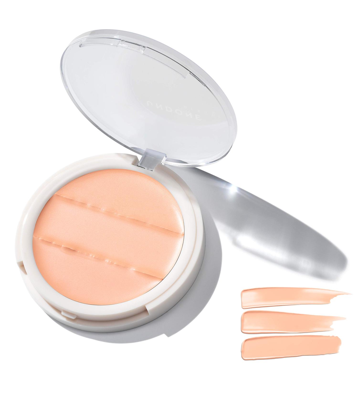 Undone Beauty Conceal to Reveal 3-in-1 Concealer & Highlighter with Natural Coconut Vegan & Cruelty Free Pink Petal Light - Buy Online on SooperMarket.com