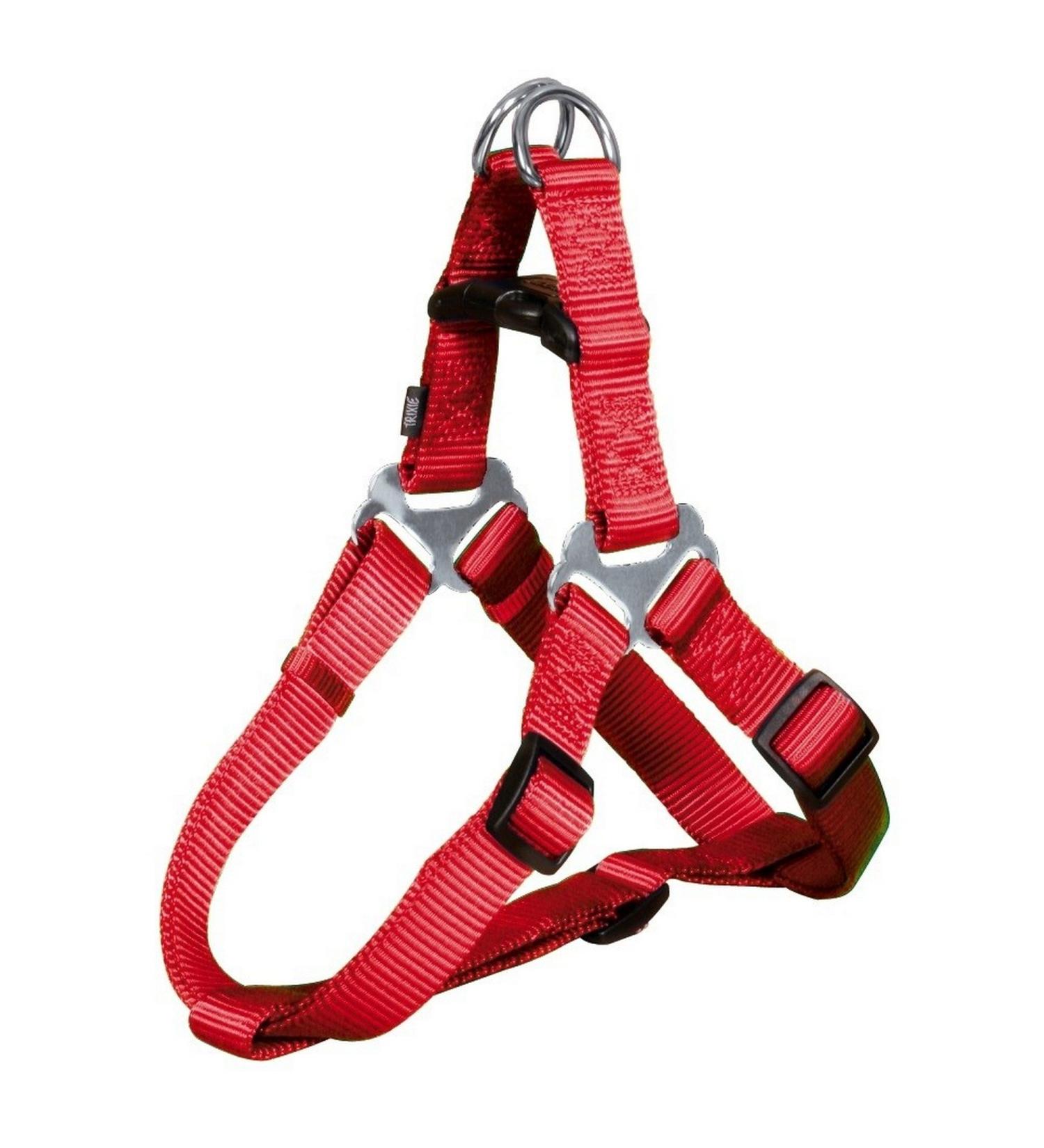 Trixie Premium One Touch Dog Harness 80 - 100 cm x 25 mm Red - Buy Online on SooperMarket.com
