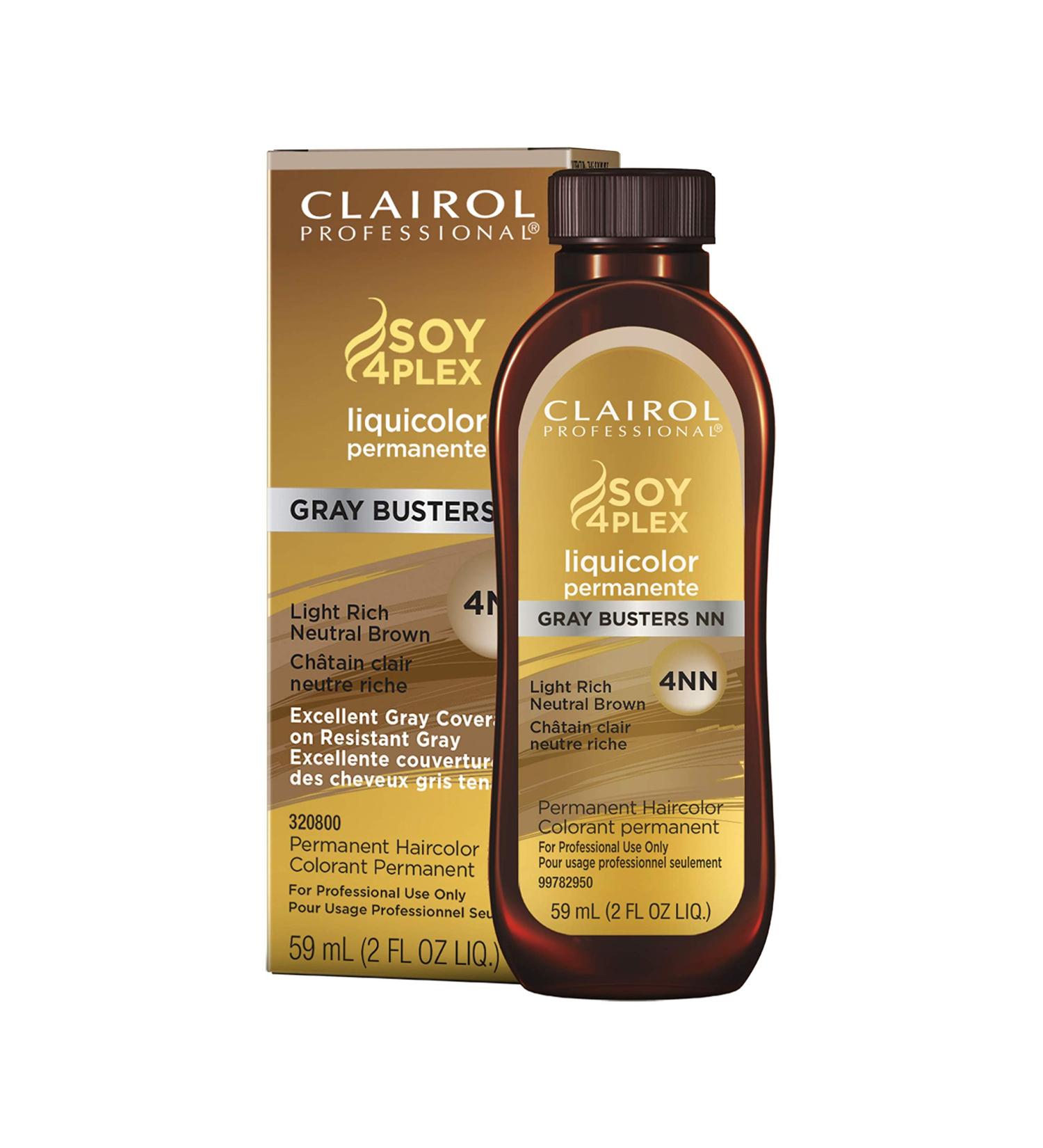 Clairol Professional Permanent Liquicolor 4nn Rich Neutral Brown for Dark Hair Color - Buy Online on SooperMarket.com
