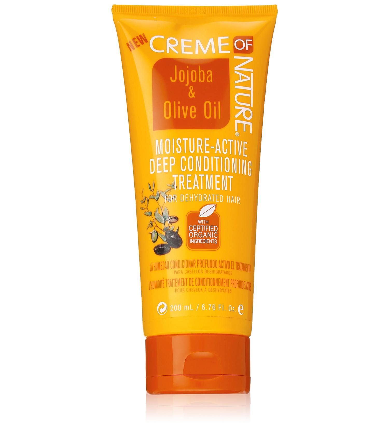 Creme of Nature Nourishing & Strengthening Treatment with Jojoba & Olive Oil - 6.76 oz | International Shipping Available - Buy Online on SooperMarket.com