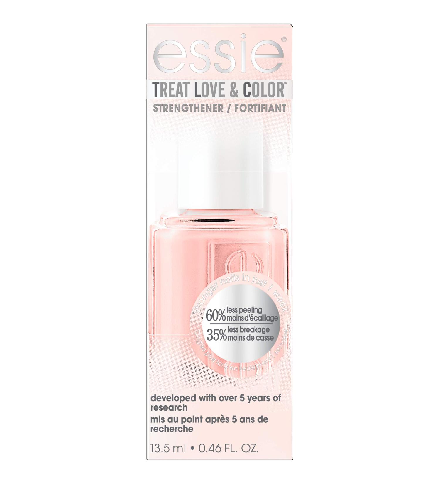 Essie Treatments - Treat Love & Color Strengthener - Minimally Modest - 13.5 mL / 0.46 oz - Buy Online on SooperMarket.com