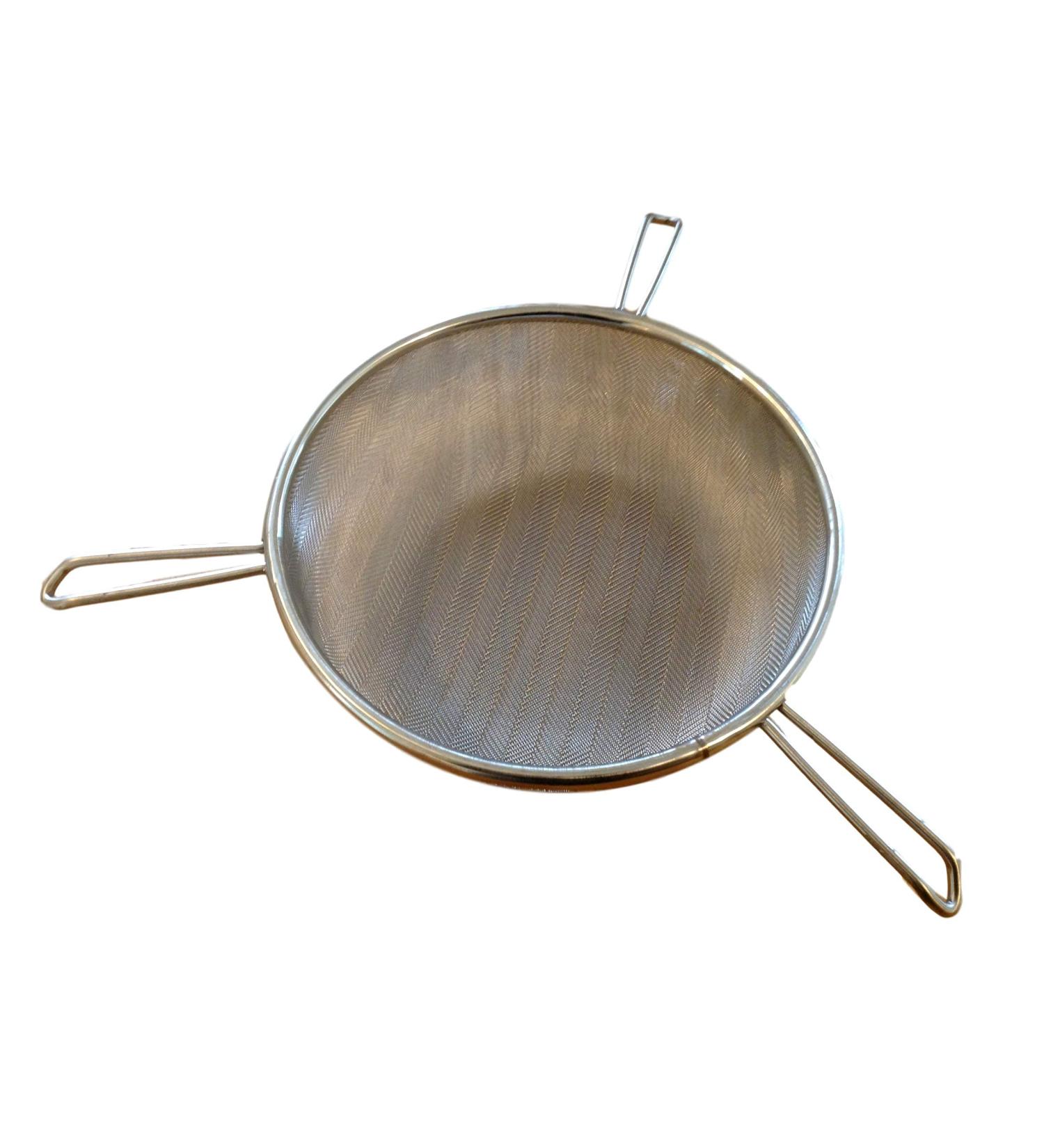 Beekeeping Supplies UK Stainless Steel Honey Strainer - Three legs for sitting over a settling tank - Buy Online on SooperMarket.com