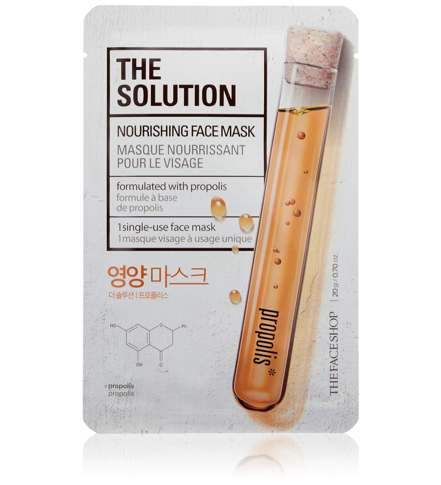 The Face Shop Nourishing Beauty Face Mask - Hydrating Skin Care, 0.70 oz (1 Sheet) - Buy Online on SooperMarket.com