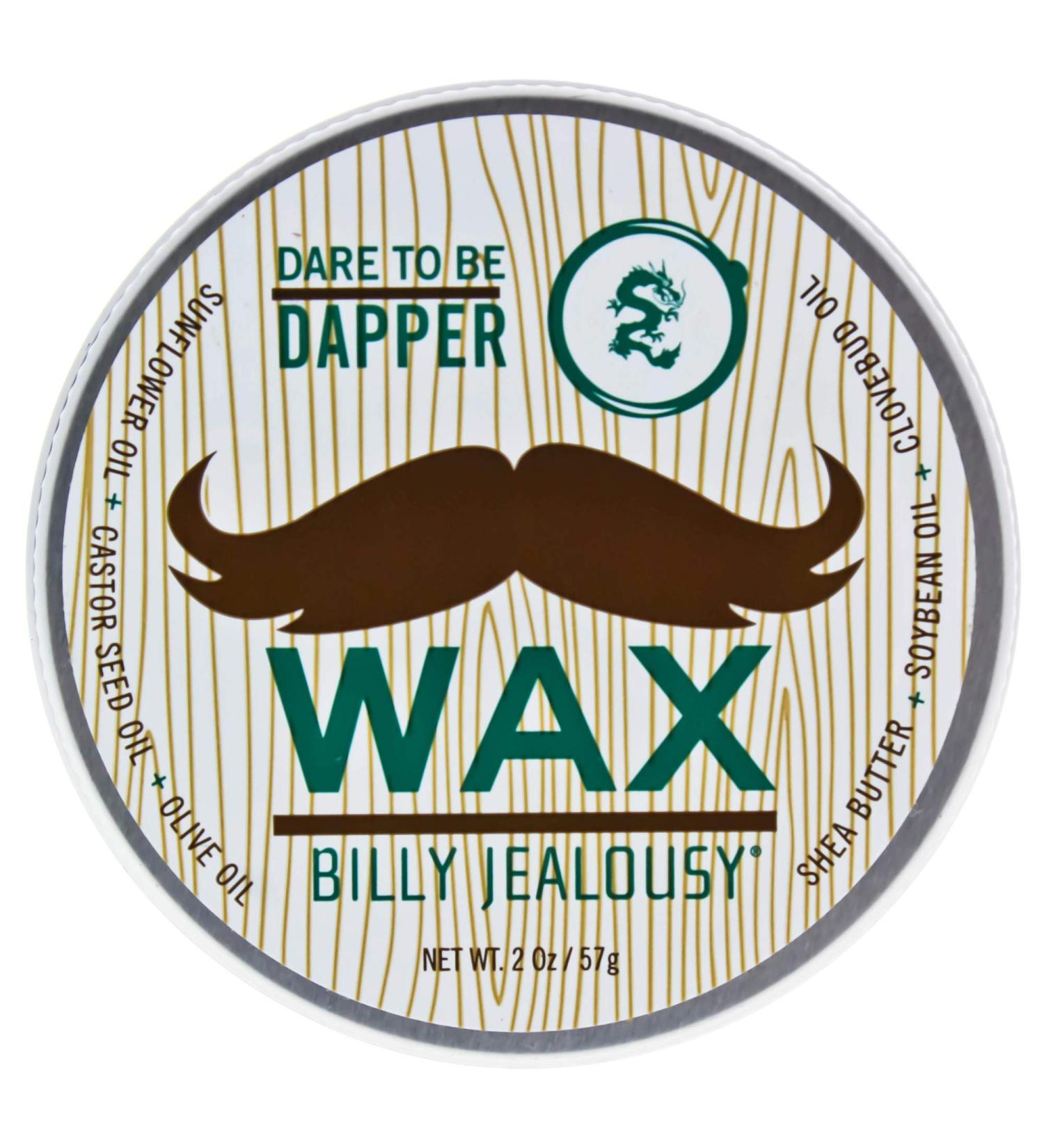 Bulletproof Strong Hold Mustache Wax 2 oz by Billy Jealousy - Buy Online on SooperMarket.com