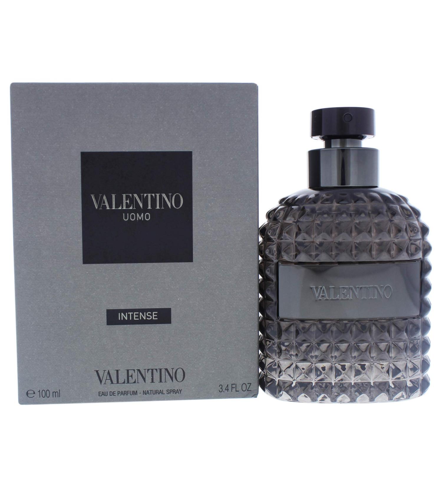 Valentino Uomo Intense for Men 3.4 oz Eau de Parfum Spray Fruity 3.4 Fl Oz (Pack of 1) - Buy Online on SooperMarket.com