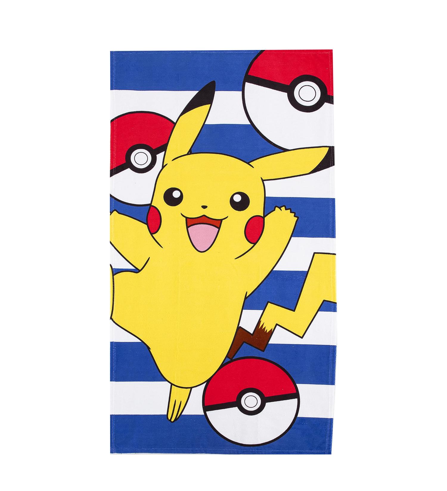 Northwest Beach Towel  30" x 60"  Pokemon Beach Pika Pokemon Beach Pika 30" x 60" - Buy Online on SooperMarket.com