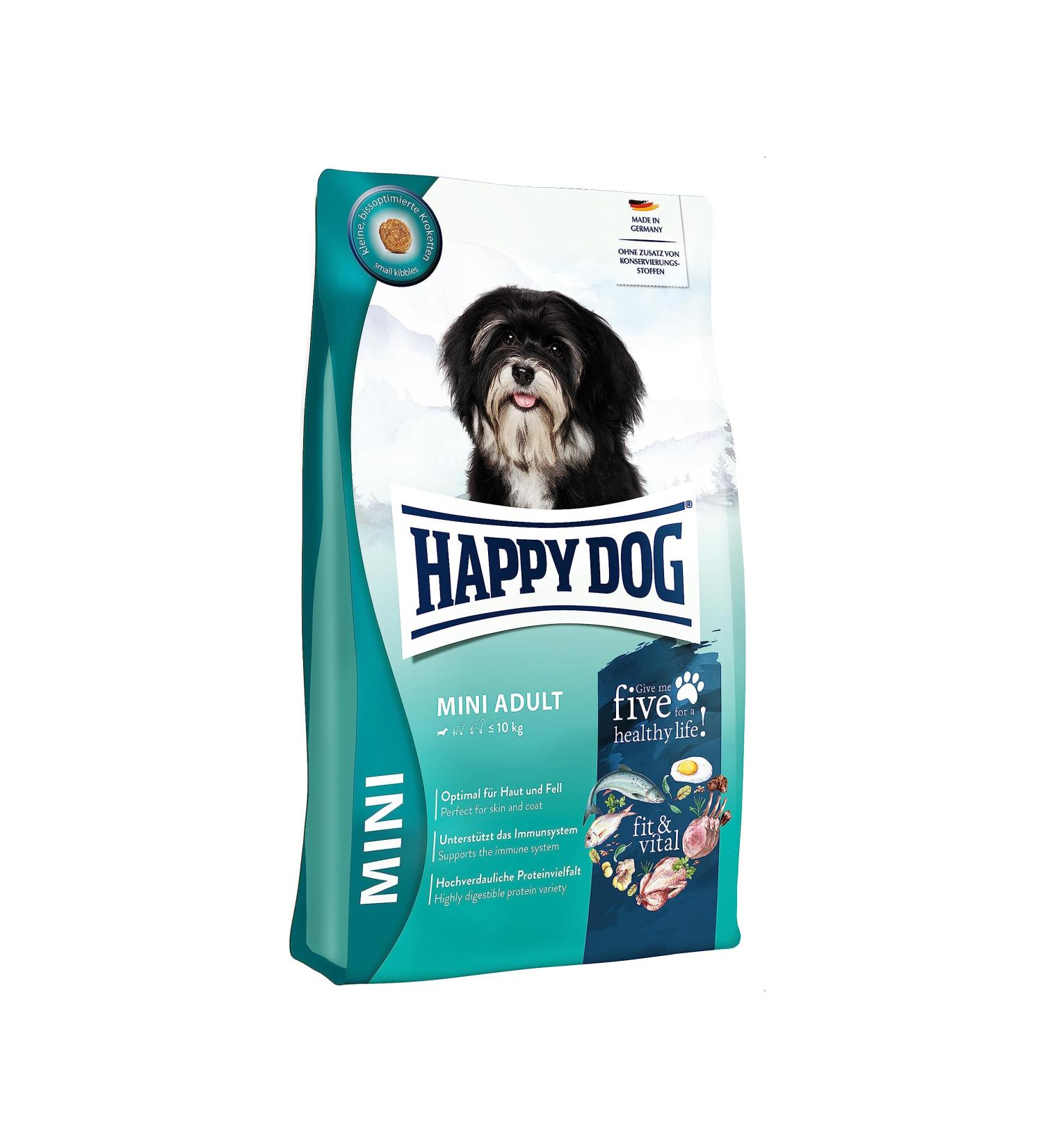 Happy Dog Fit & Vital Mini Adult 4 kg - Premium Nutrition for Small Dogs | Buy Now - Buy Online on SooperMarket.com