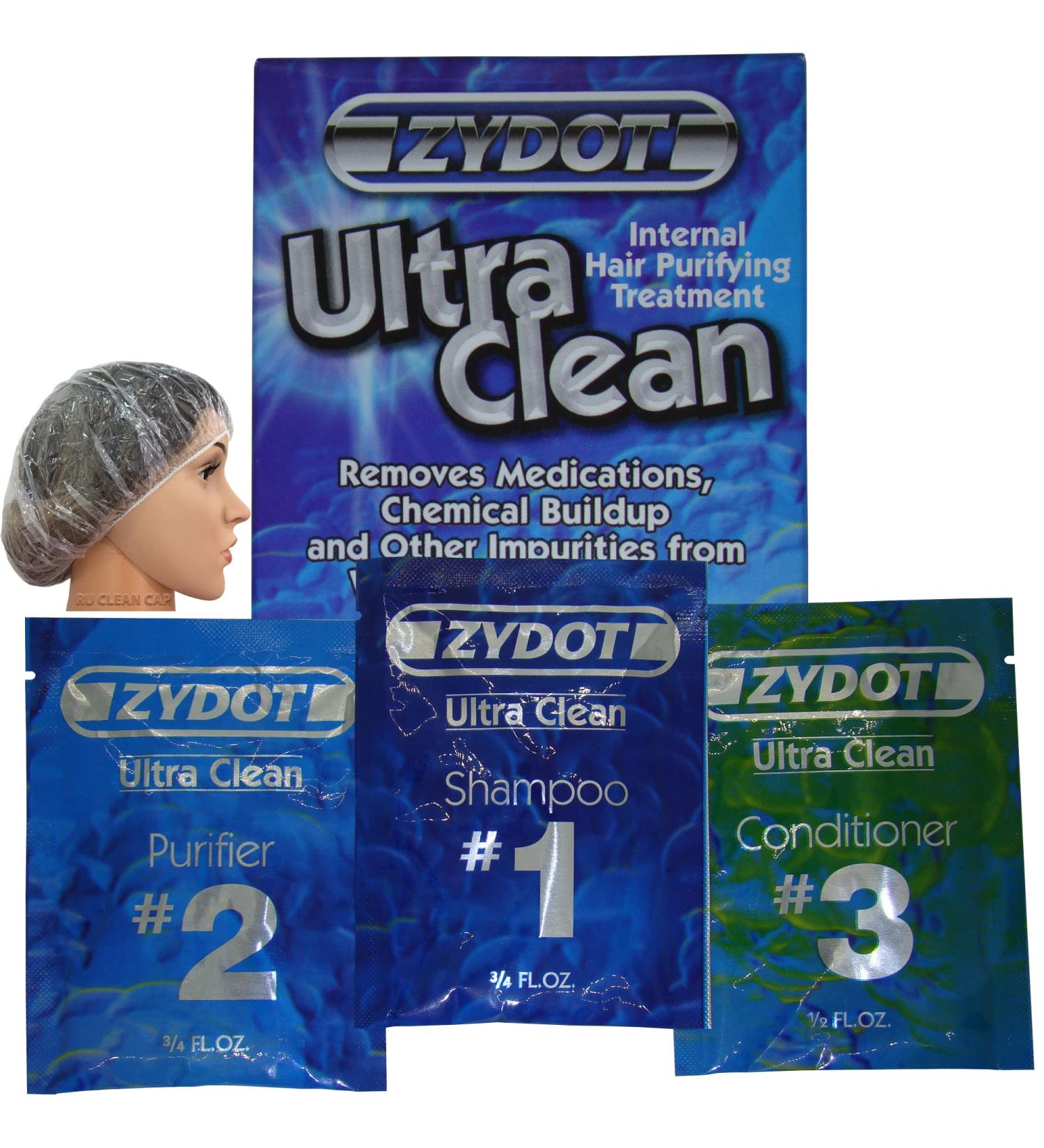 Zydot Ultra Clean Detox Shampoo Kit - Instant Hair Follicle Cleansing and Toxin Removal - Buy Online on SooperMarket.com