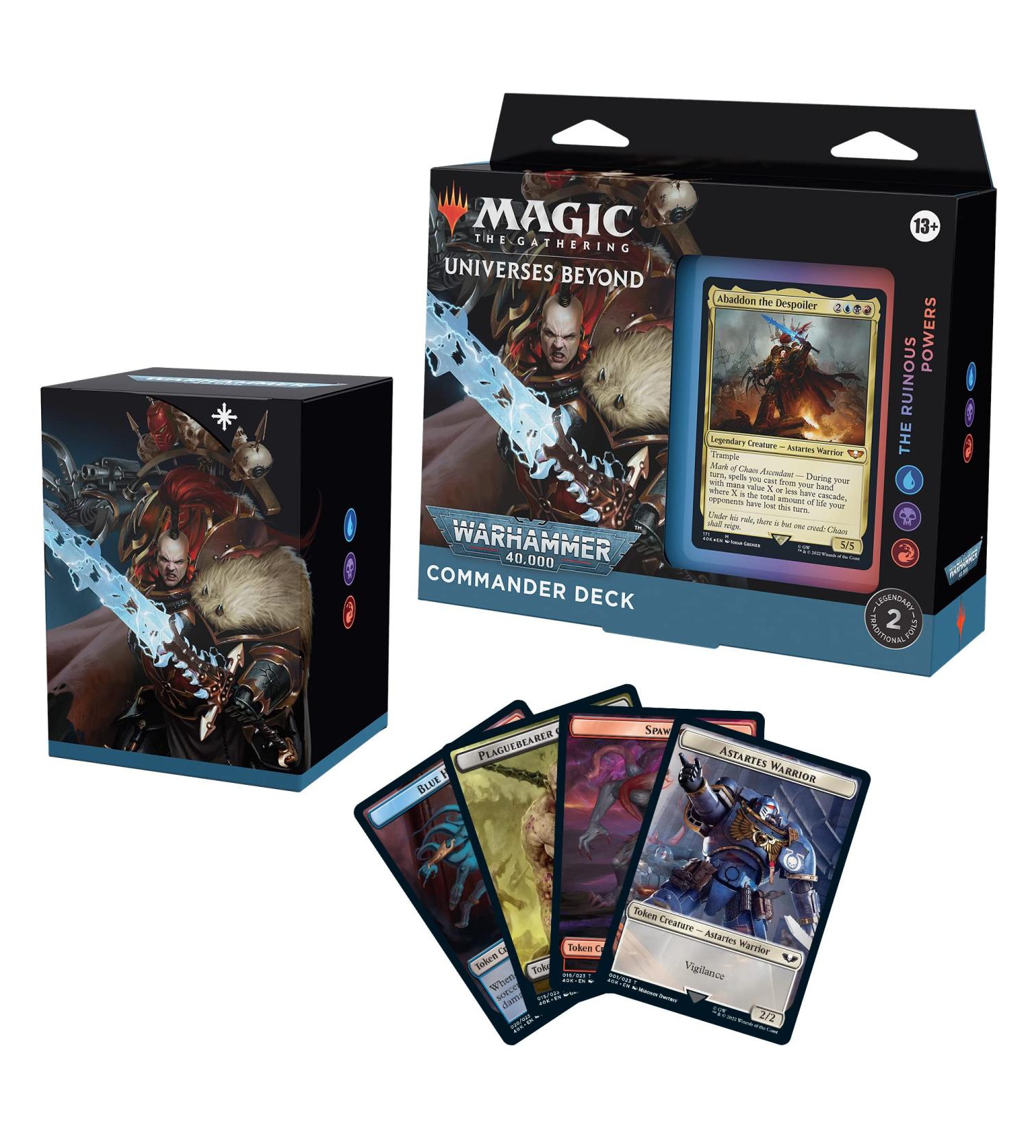 Magic The Gathering Warhammer 40k Commander Deck - Ruinous Powers Expansion - Buy Online on SooperMarket.com