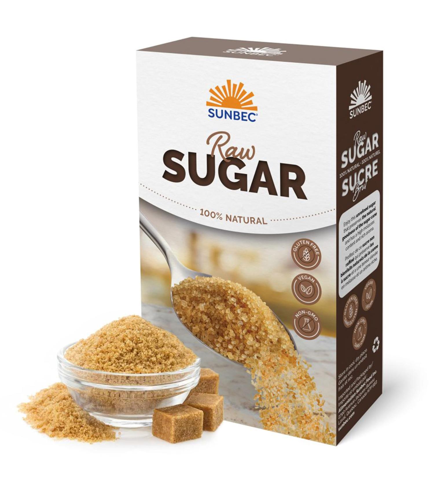 Sunbec Raw Sugar 100% Natural Brown Sugar- Kosher Certified - 500 g (Pack of 1) (Package May Vary) - Buy Online on SooperMarket.com