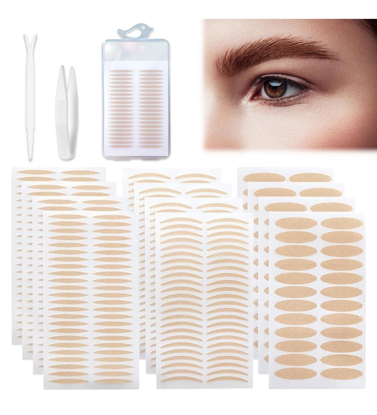 Invisible Eyelid Lifter Strips 480Pcs/1 Set Eyelid Tape ltra-Invisible Double-Sided Sticky Self-Adhesive Double Eyelid Tapes Stickers Instantly Eyelids Lift Without Surgery for Mono-eyelids - Buy Online on SooperMarket.com