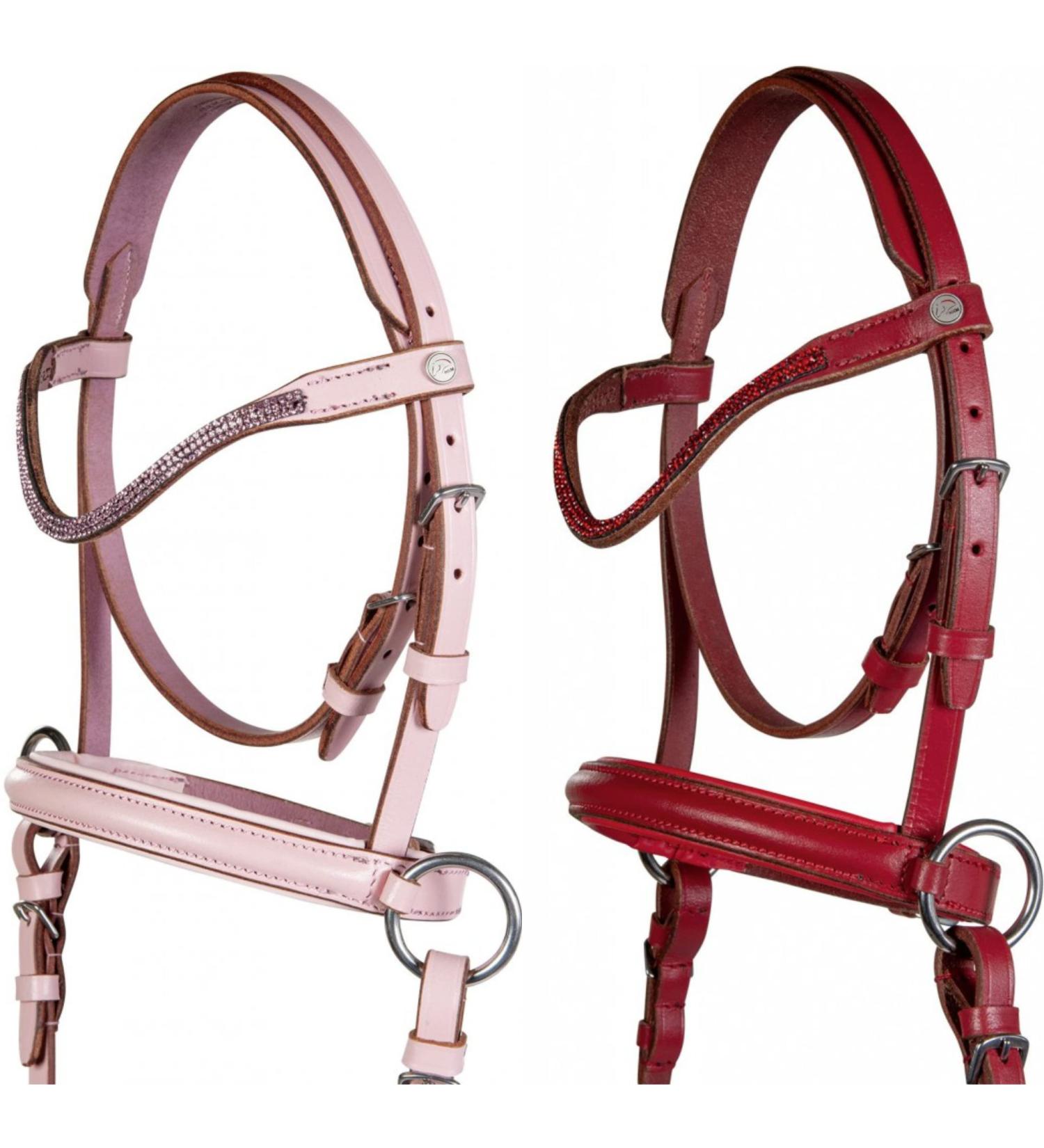 Buy HKM 13046 Bitless Bridle - Funny Horses 2 for Wooden Horses | Pink Shetty - International Shipping Available - Buy Online on SooperMarket.com