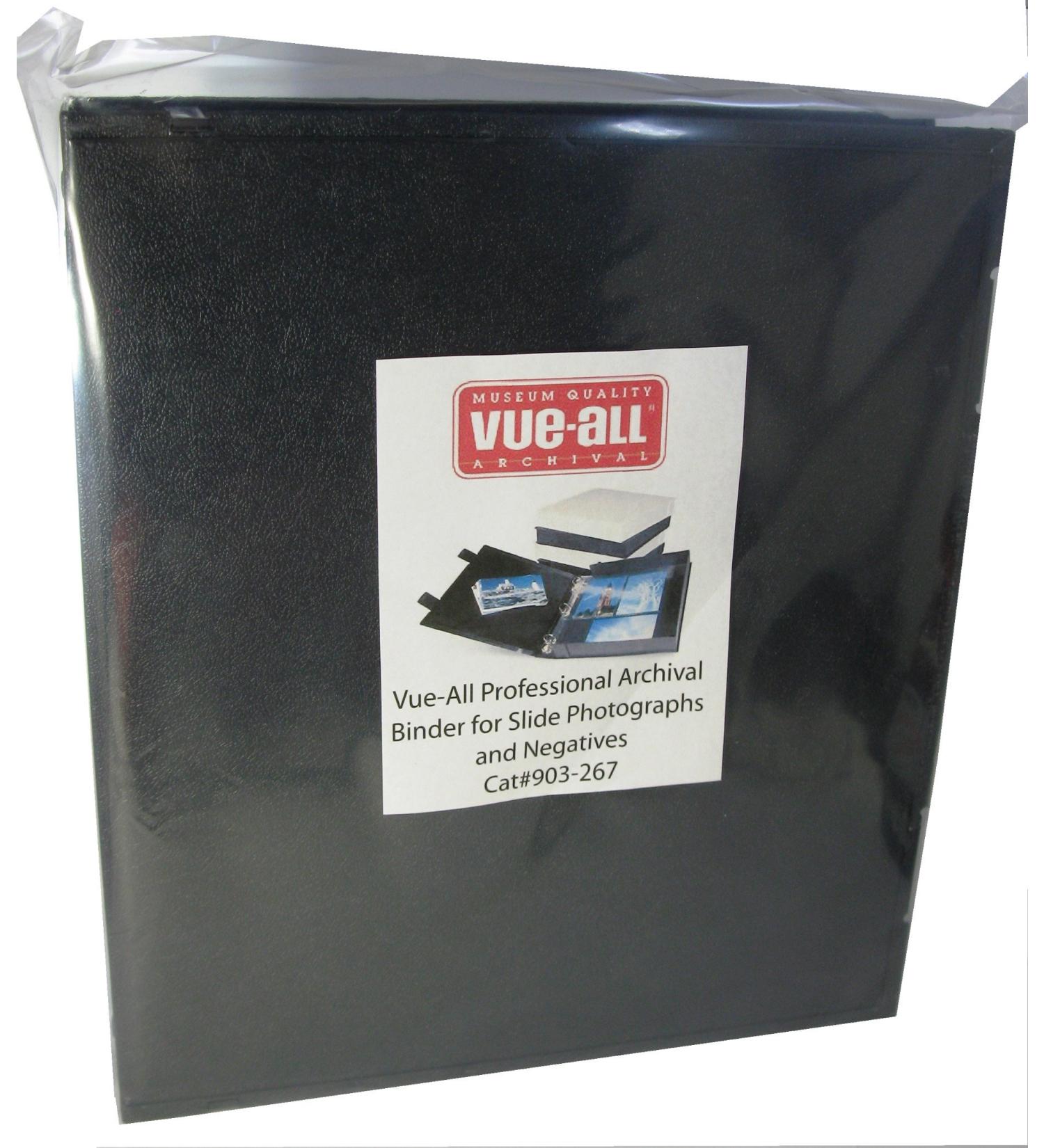 Vue-All Professional Archival Binder for Slide Photographs and Negatives
