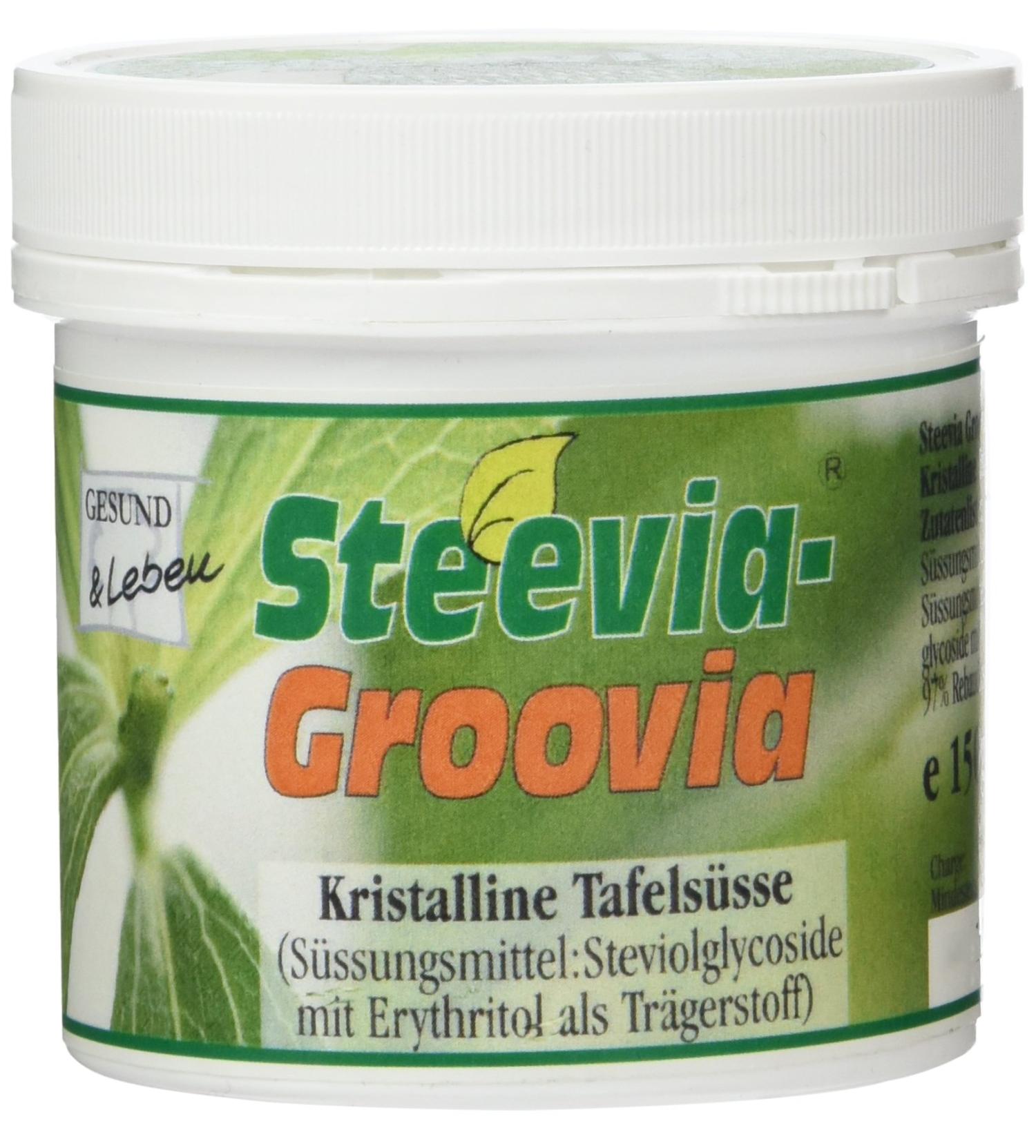 Gesund&Leben Steevia Groovia 150g - Pure White Crystalline Powder for Sweetening | Buy Now! - Buy Online on SooperMarket.com