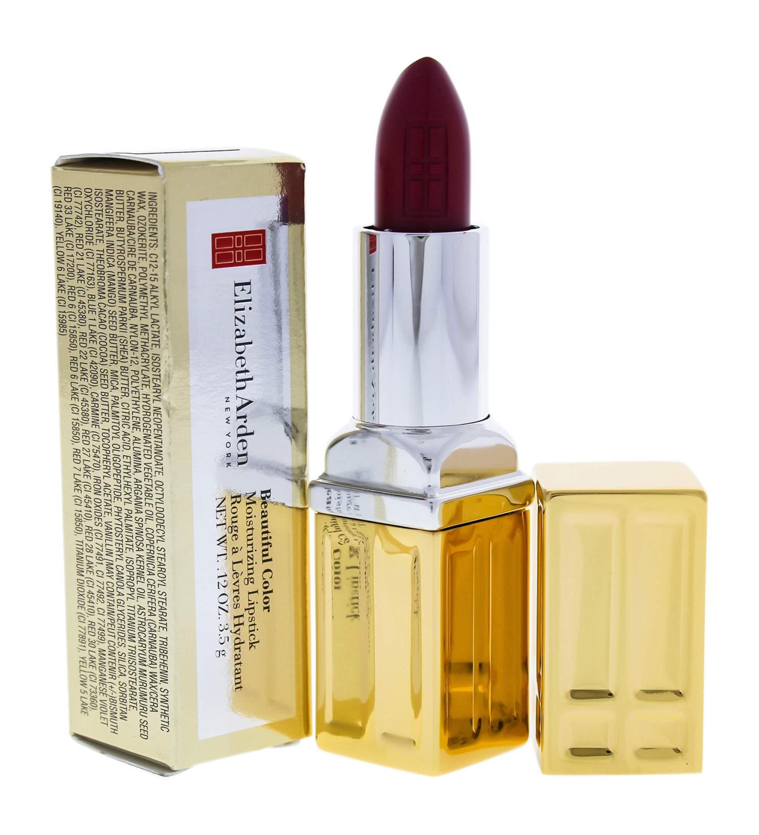 Elizabeth Arden Beautiful Color Moisturizing Lipstick in Raspberry - Matte Finish - Buy Online on SooperMarket.com