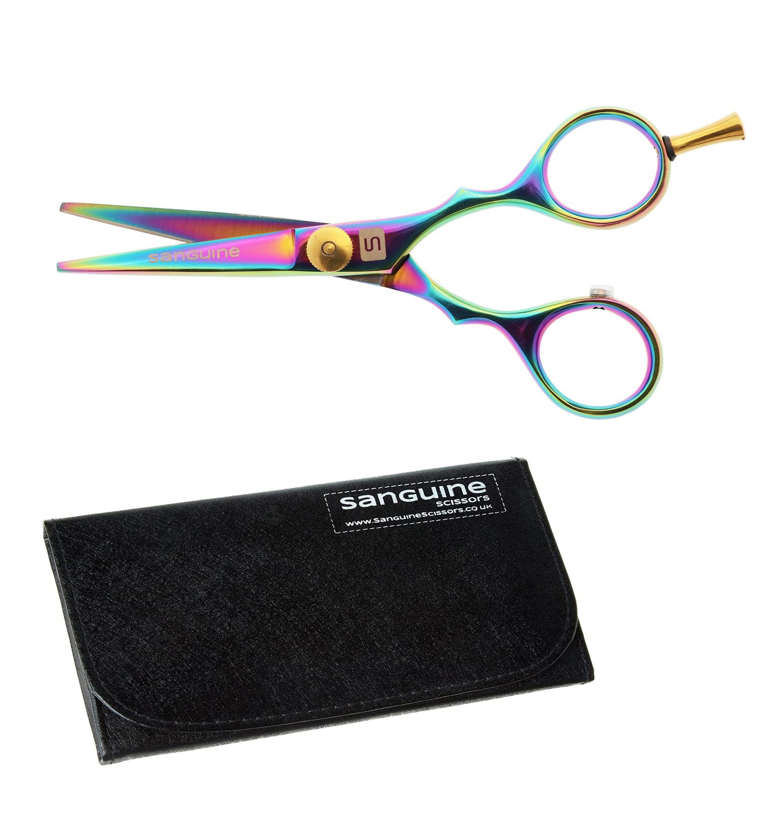 Titanium 4.5 inch Moustache & Beard Trimming Scissors for Men - Grooming Essential - Buy Online on SooperMarket.com