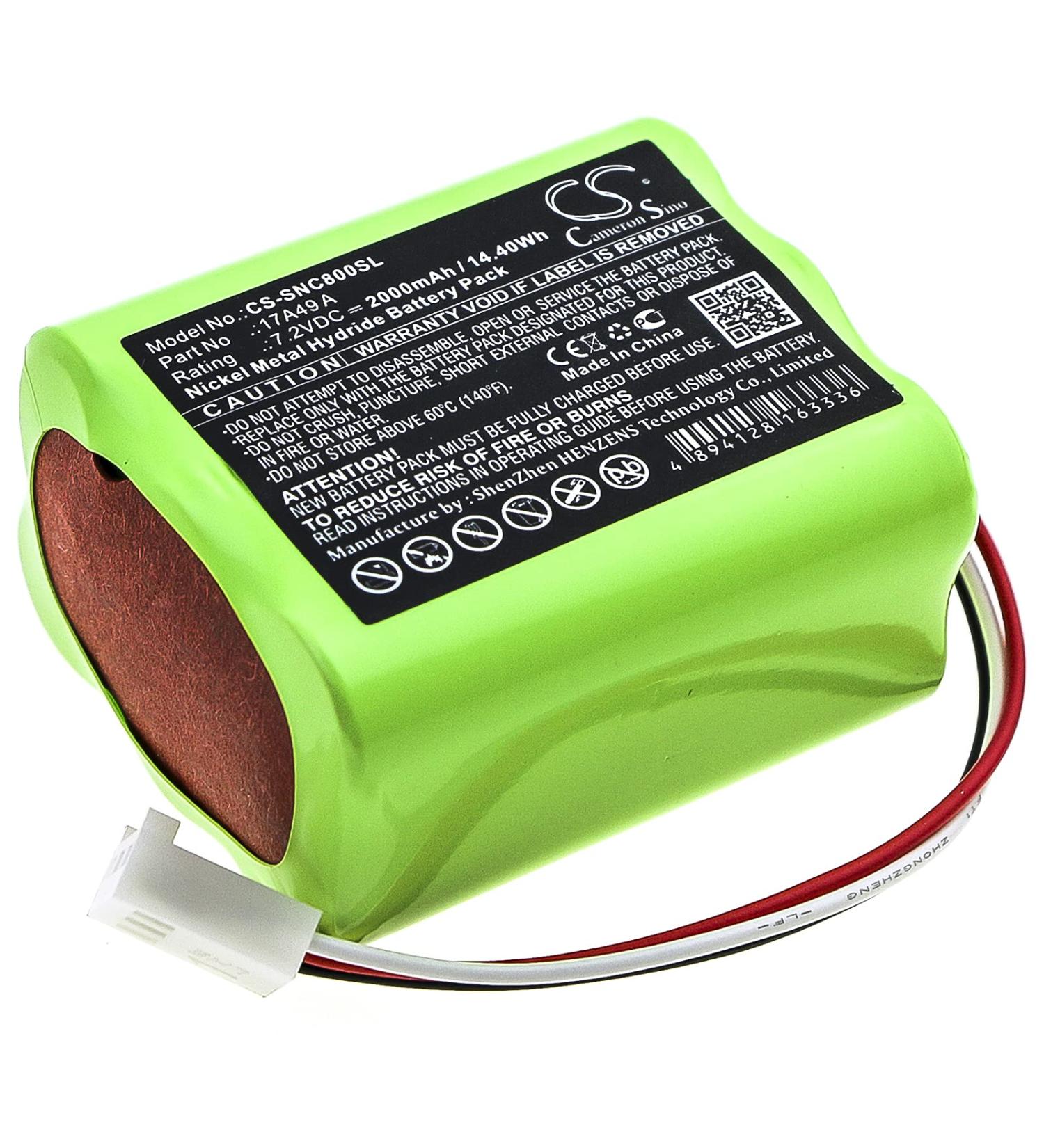 Buy Replacement Battery for Sencore 17A49 A AVT-800217 D - International Shipping Available - Buy Online on SooperMarket.com