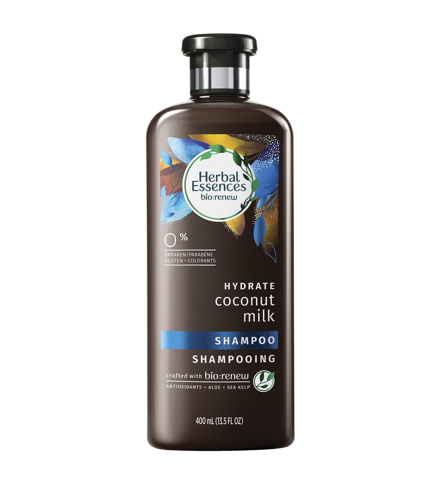 Herbal Essences Biorenew Coconut Milk Hydrate Shampoo 13.5 FL OZ - Nourishing Moisture for Dry Hair - Buy Internationally - Buy Online on SooperMarket.com