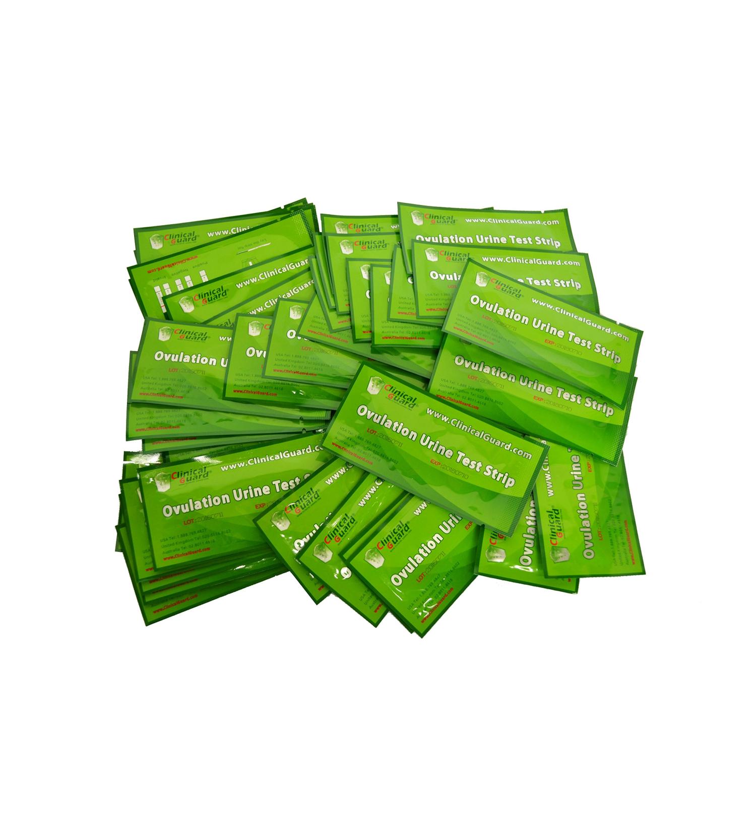 Clinical Guard Ovulation Test Strips - Pack of 50 | Accurate & Reliable Ovulation Predictor Kit - Buy Online on SooperMarket.com