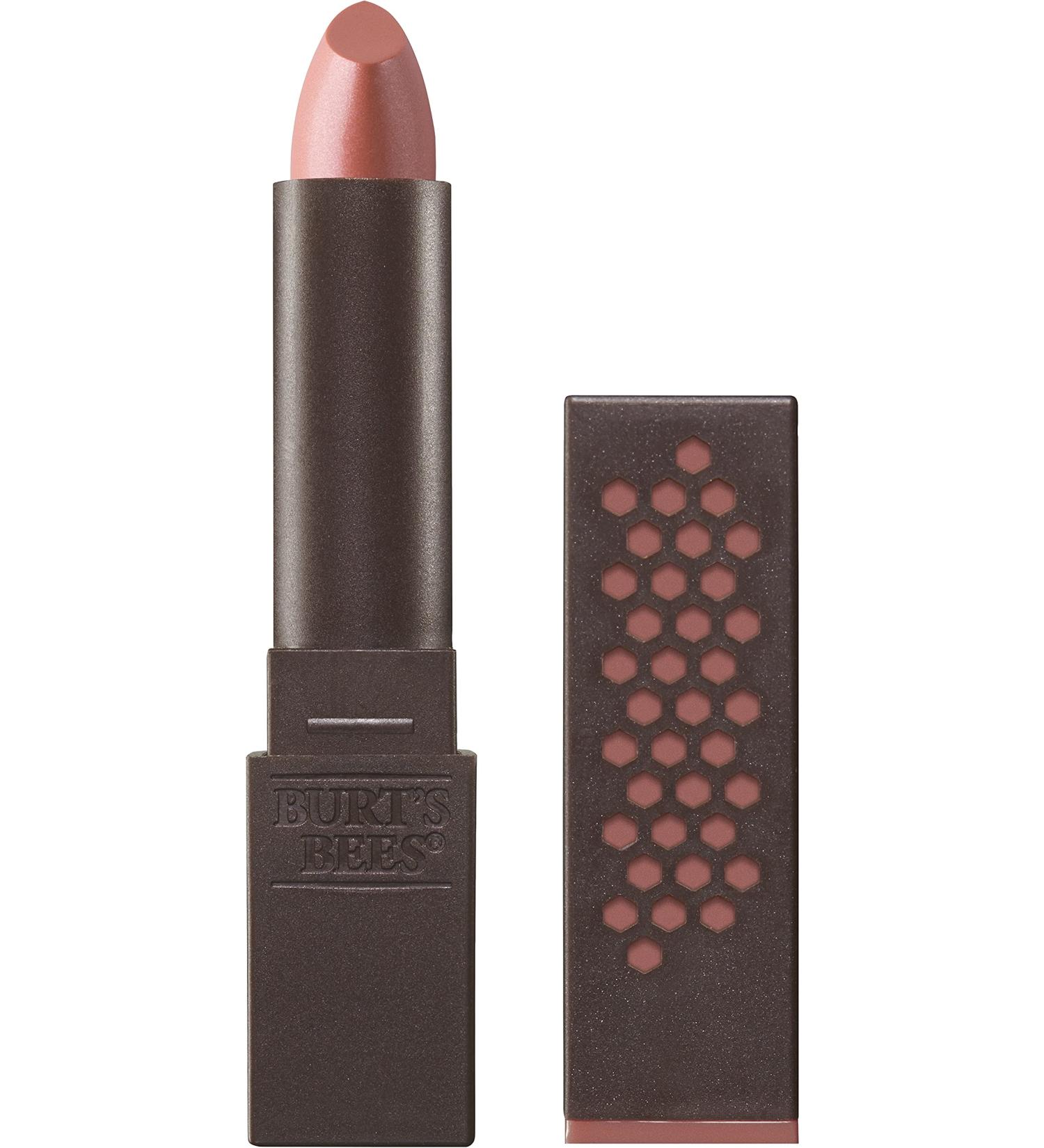 Burts Bees 100% Natural Glossy Lipstick in Peony Dew - 1 Tube - Buy Online on SooperMarket.com