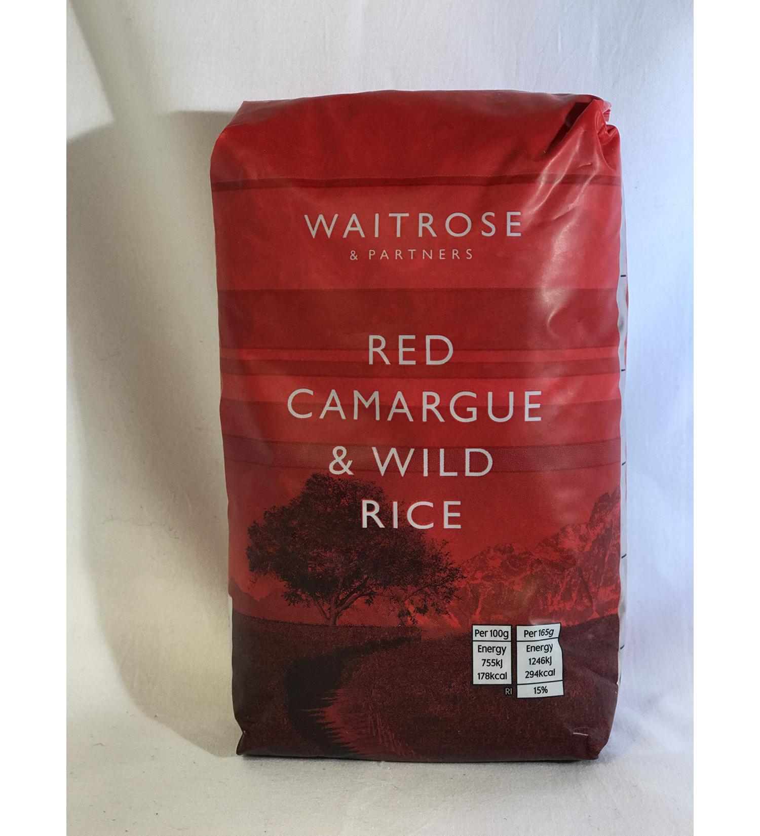 Red Camargue & Wild Rice 500g - Waitrose Love Life | Premium Quality - Buy Online on SooperMarket.com