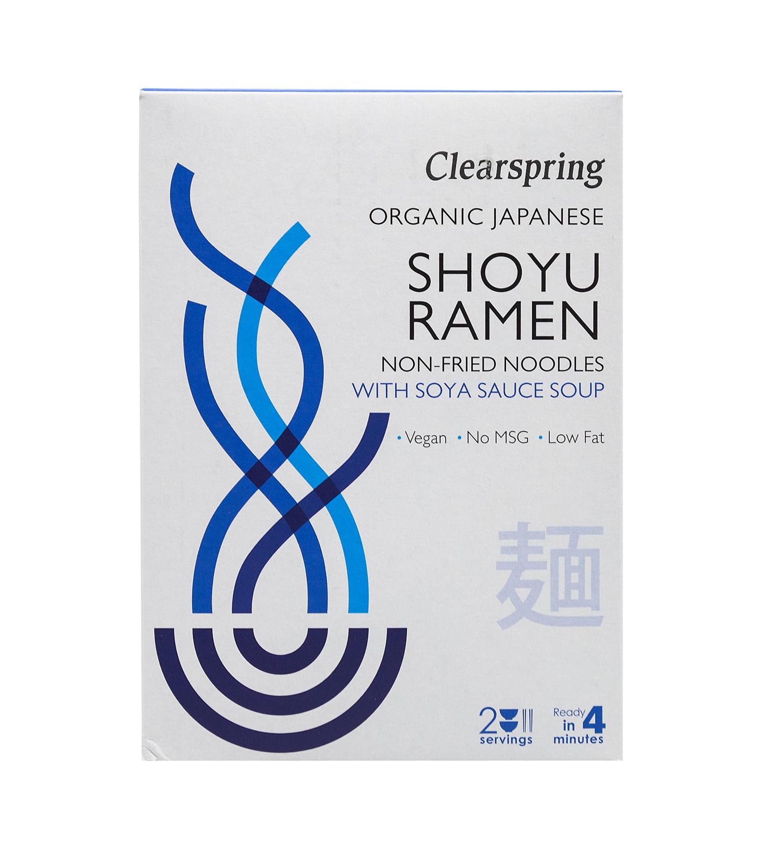 Clearspring Organic Japanese Shoyu Ramen Noodles - Buy Online on SooperMarket.com