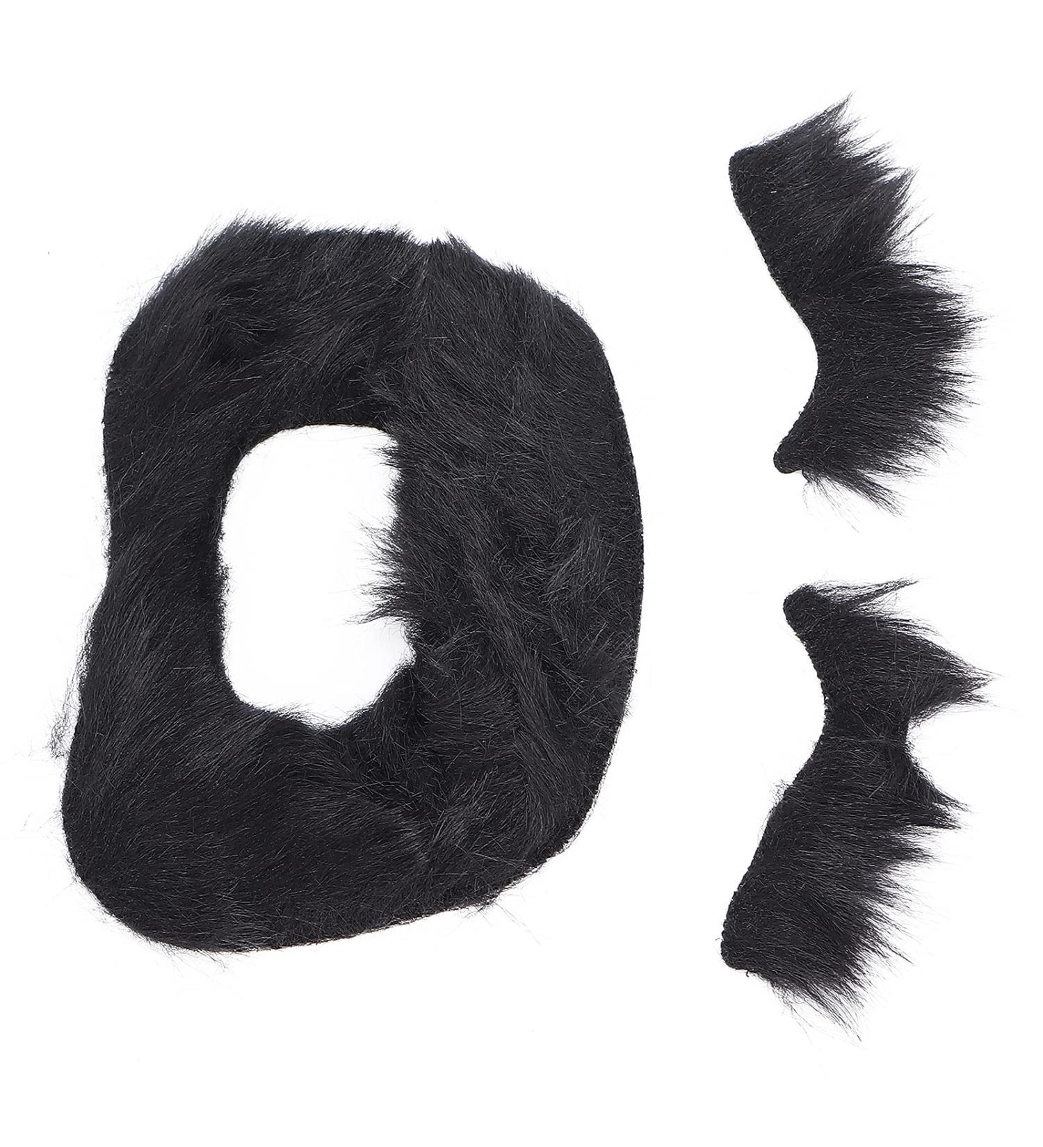 Exquisite Clothing Fake Beard Self Adhesive Beard Eyebrow Stickers Party Supplies Accessories - Buy Online on SooperMarket.com