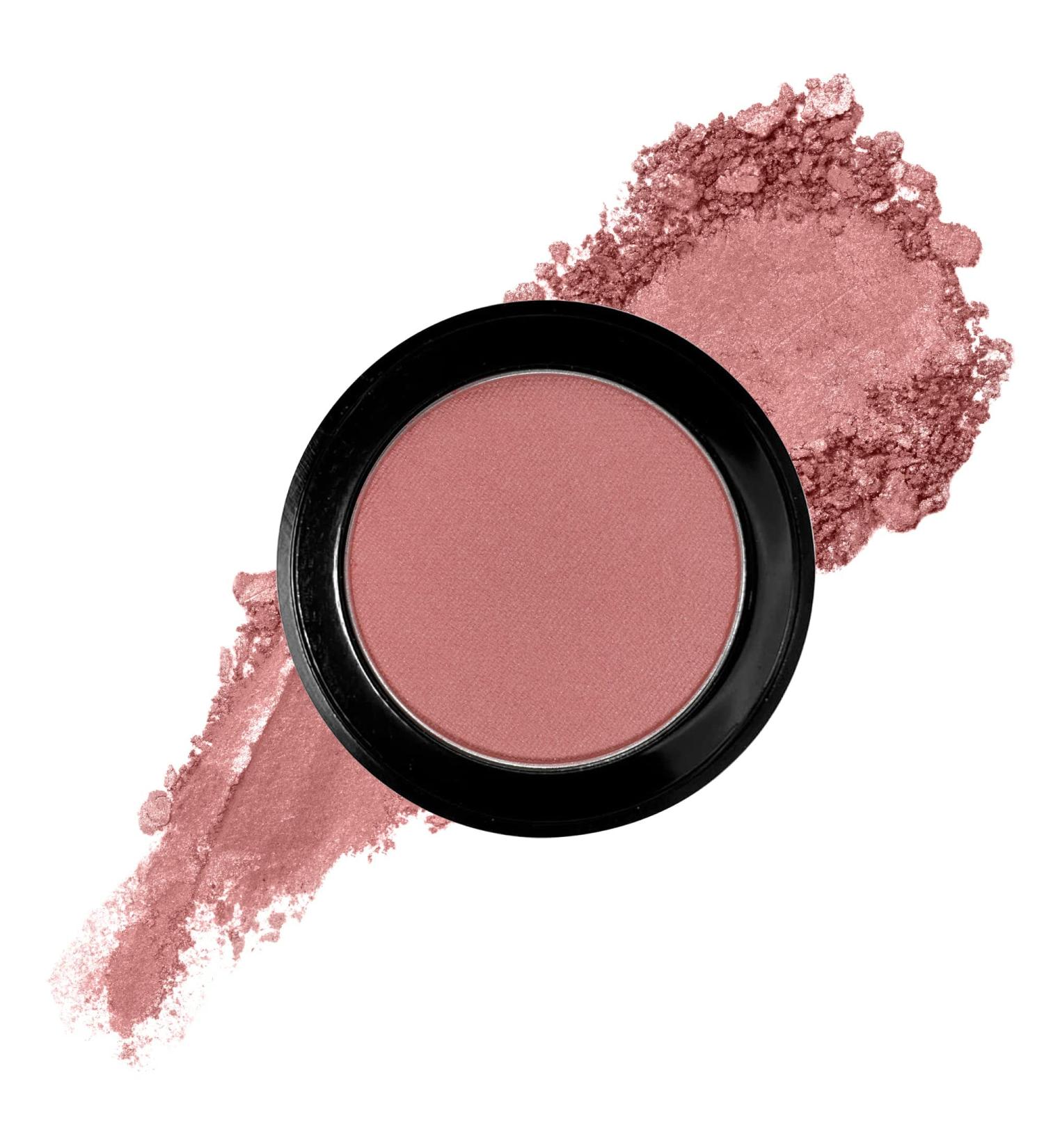 Yana Pink-Brown Matte Blush 0.76 oz - Pressed Sheer Powder Blush for Radiant Natural Glow | Easy-to-Blend Makeup for Brown and Tanned Skin - Buy Online on SooperMarket.com