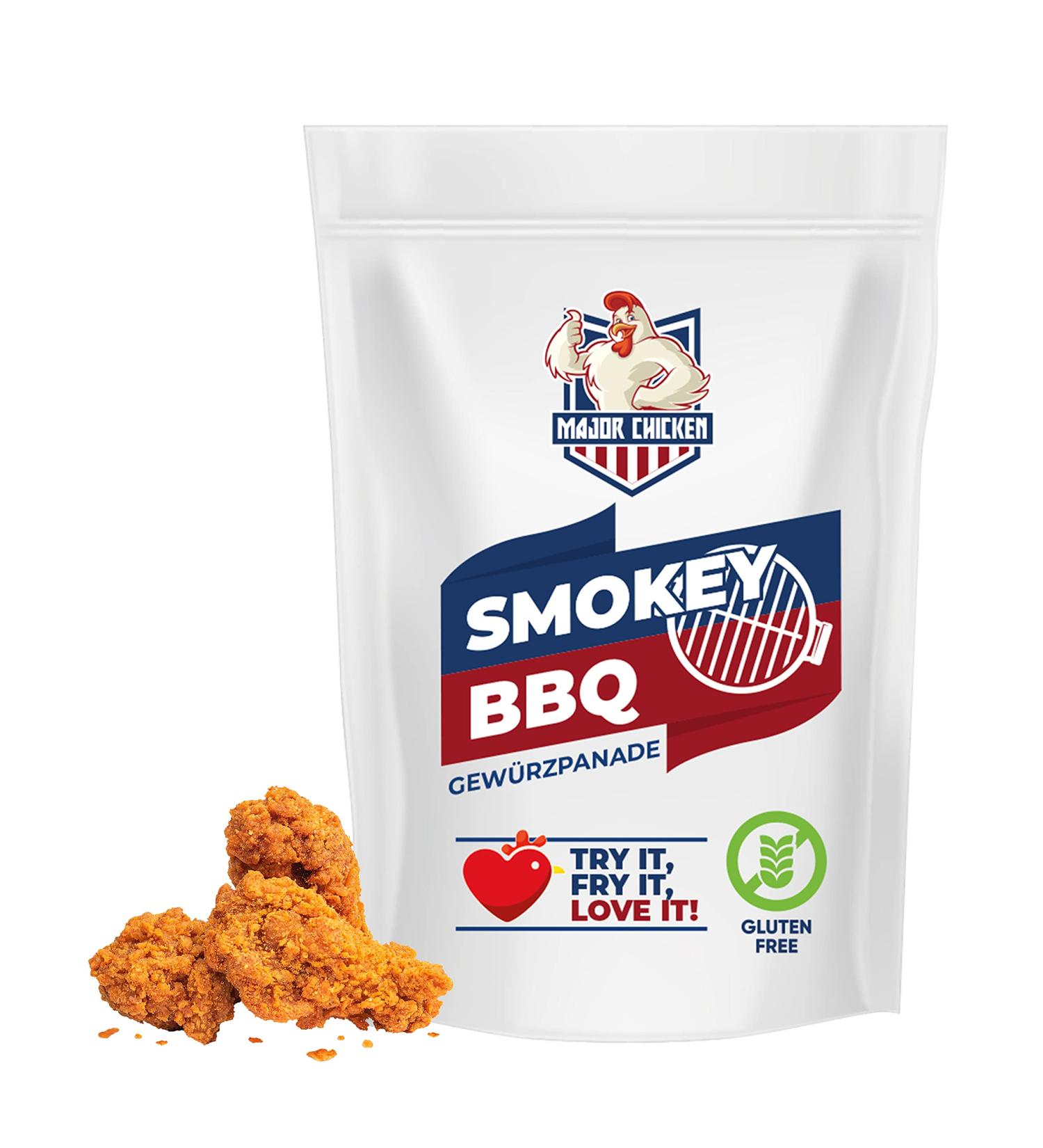 Smokey BBQ Chicken Spice Panade - 500g Marinade for Crispy Fried Chicken & Wings | Tasty & Smokey Flavor - Buy Online on SooperMarket.com