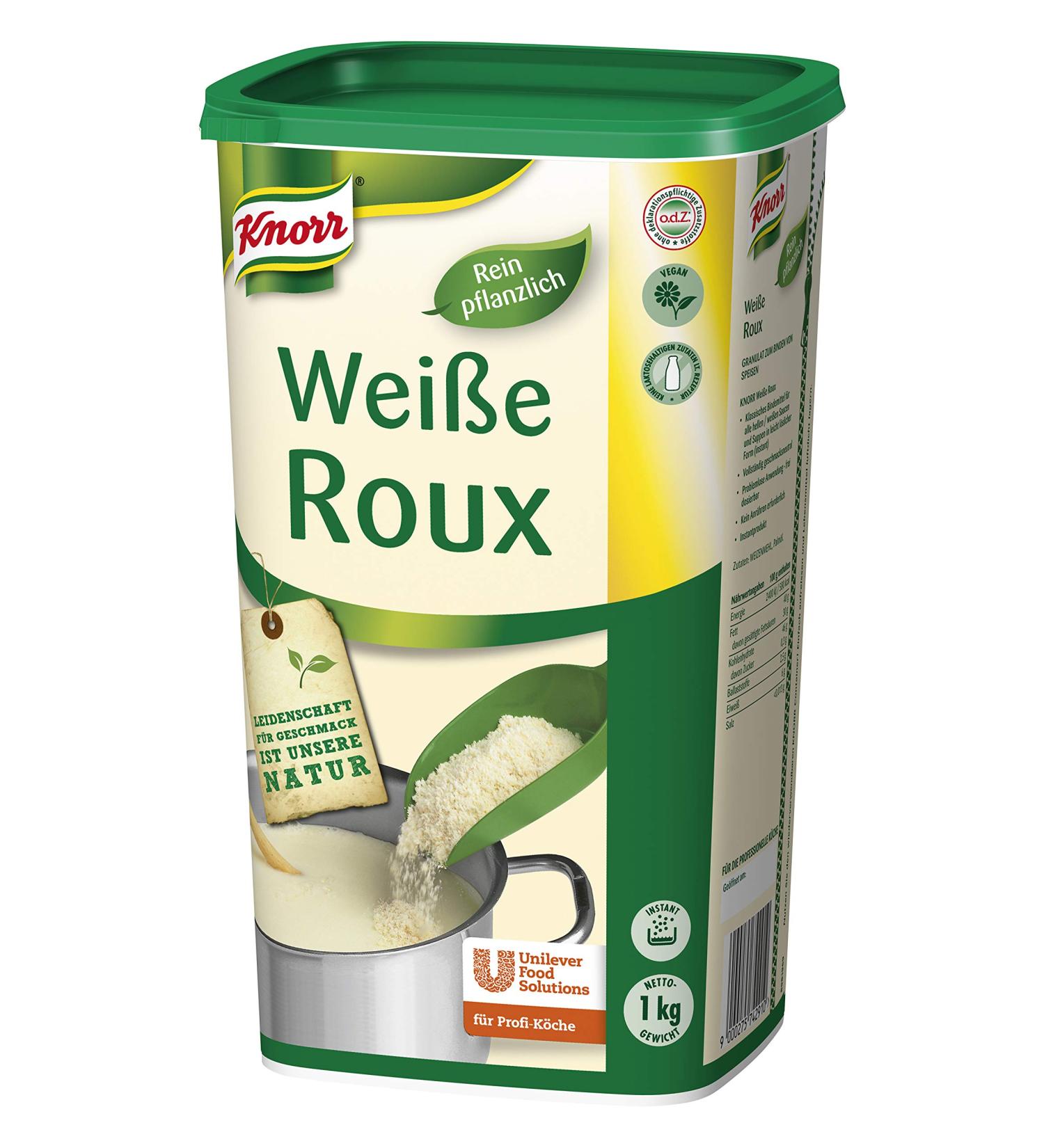 Buy Knorr Roux White Roux 1kg | Instant Stable Sauce Binding for Perfect Cooking - Buy Online on SooperMarket.com