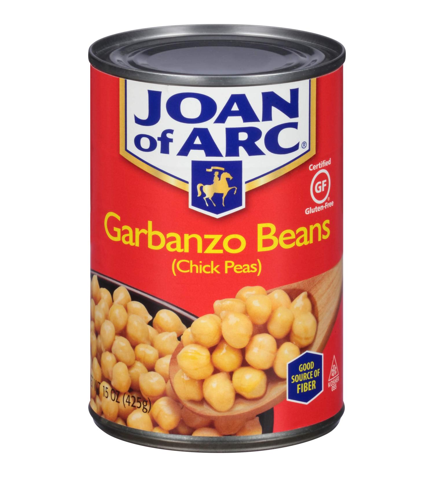 Joan of Arc Garbanzo Beans - 15 oz | Premium Quality Chickpeas - Buy Online on SooperMarket.com