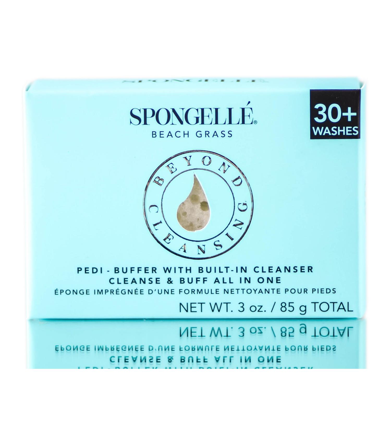 Spongell Pedi-Buffer Cleanse Exfoliate & Polish Feet Beach Grass