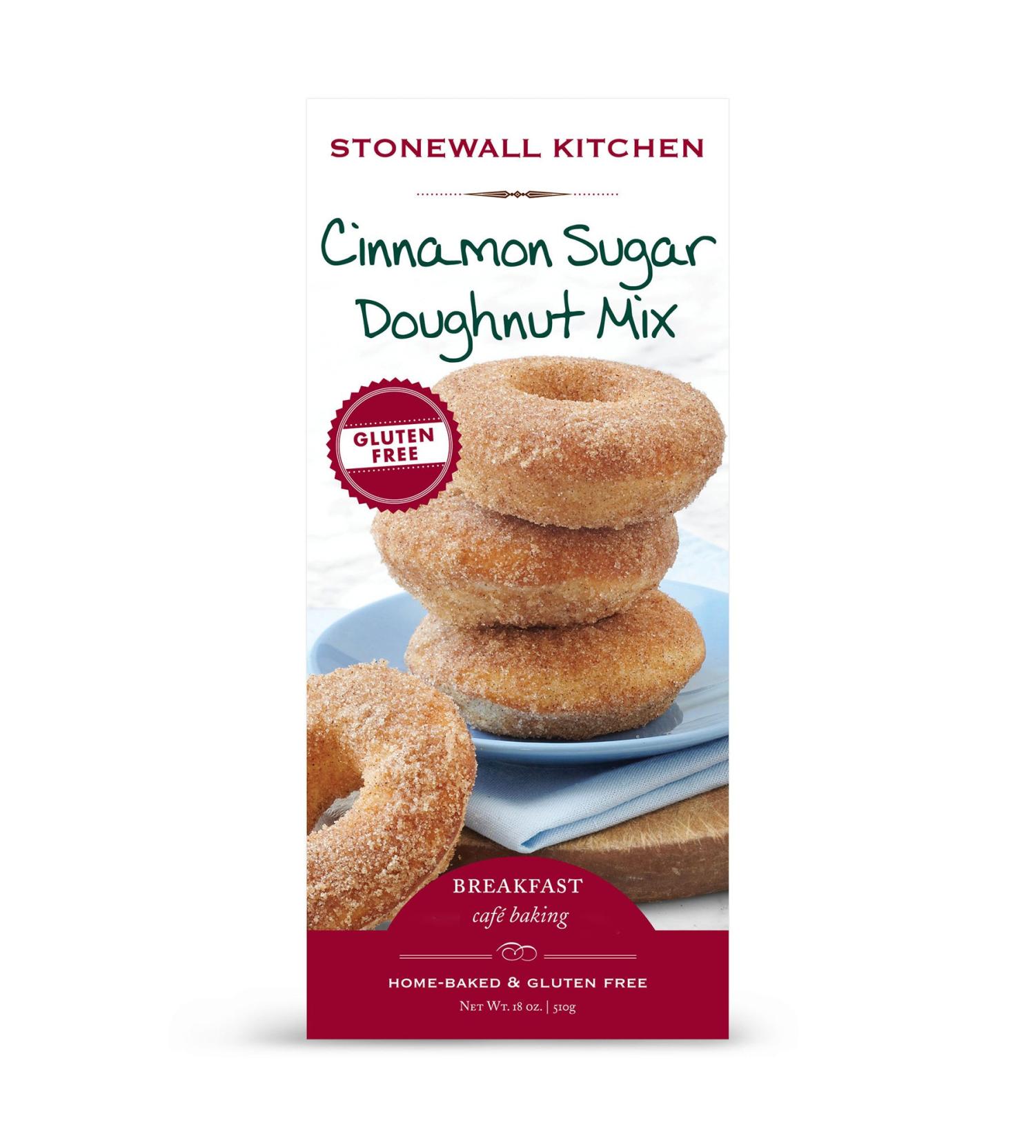 Stonewall Kitchen Gluten-Free Cinnamon Sugar Doughnut Mix 18oz - Pack of 1 - Buy Online on SooperMarket.com