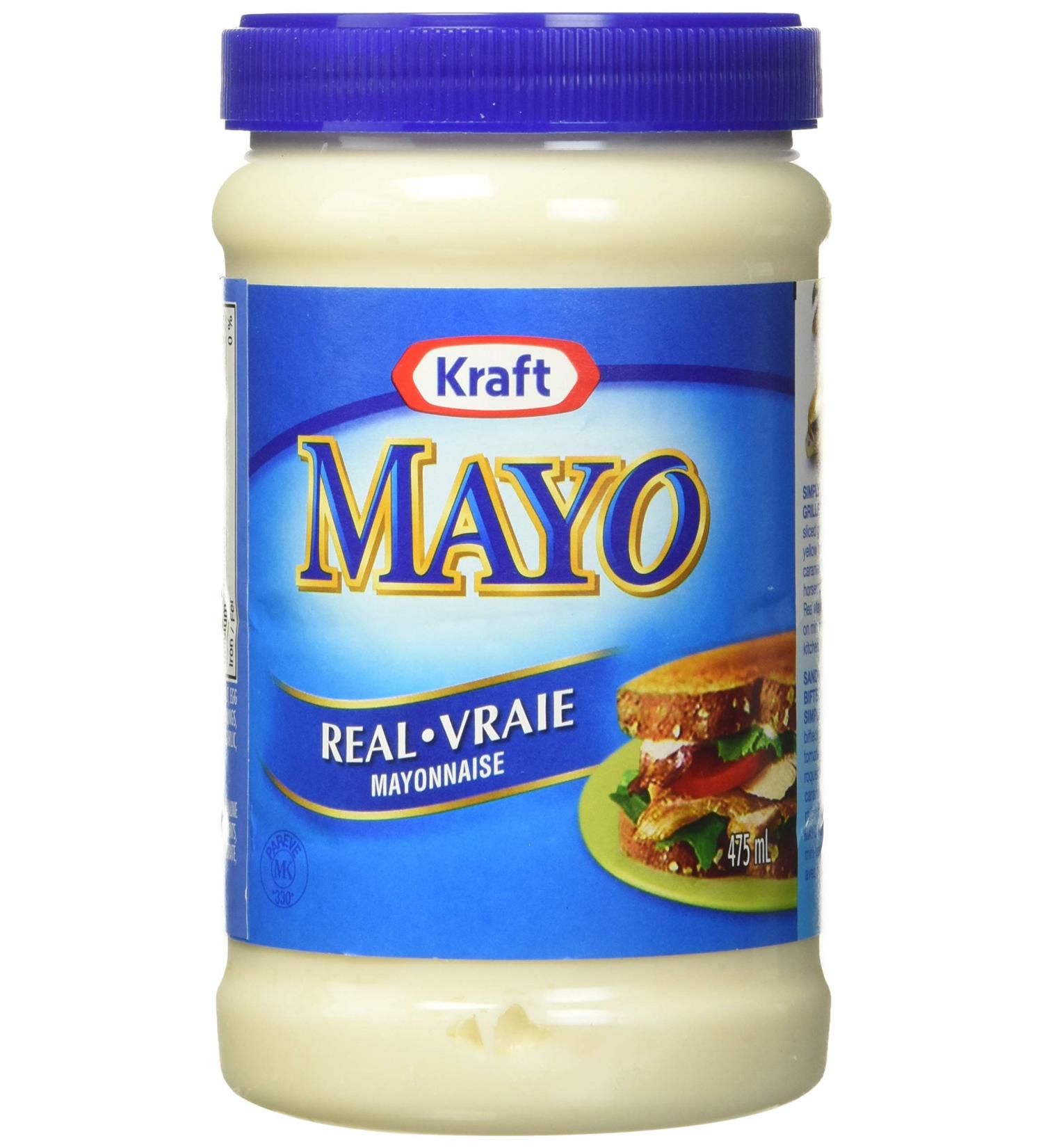 Vraie mayonnaise Mayo Kraft 475 ml - Buy Online on SooperMarket.com