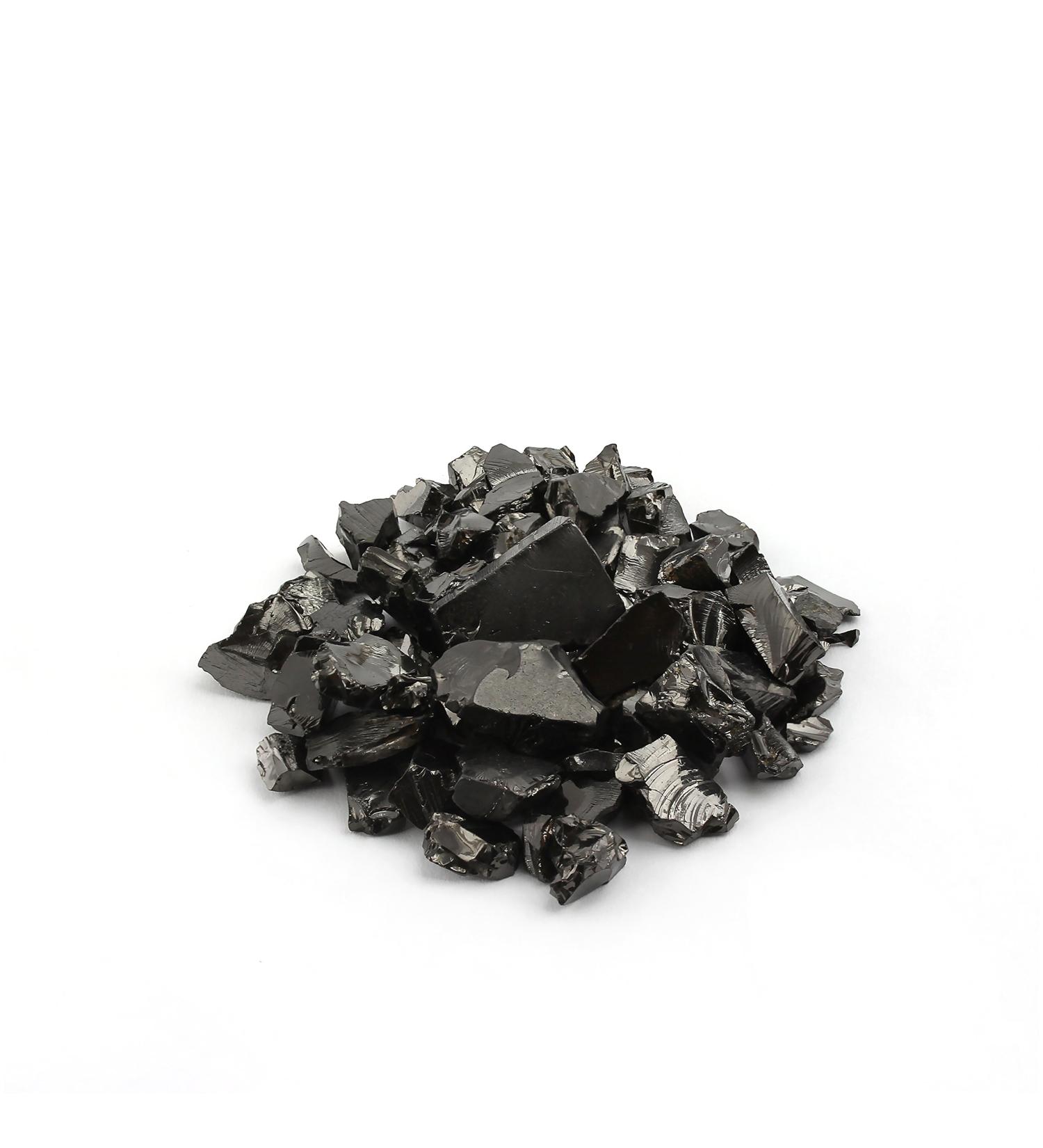 Heka Naturals Elite Shungite Water Chips 100g - Water Filter Crystals for Drinking Water - Natural Shungite Water Purification - Buy Online on SooperMarket.com