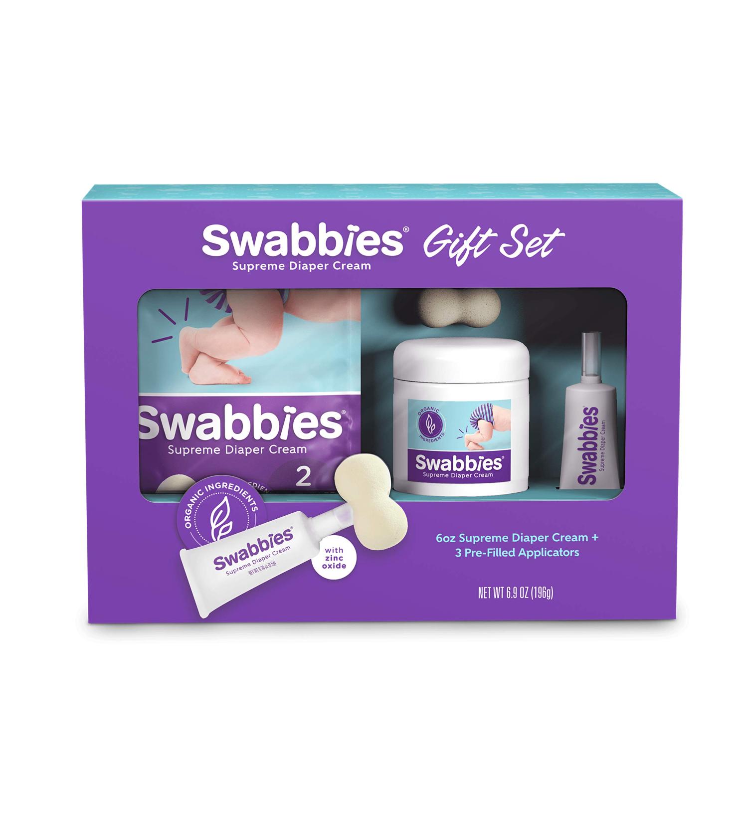 Swabbies Supreme Diaper Cream Gift Box - Ultimate Care for Baby's Skin - Buy Online on SooperMarket.com