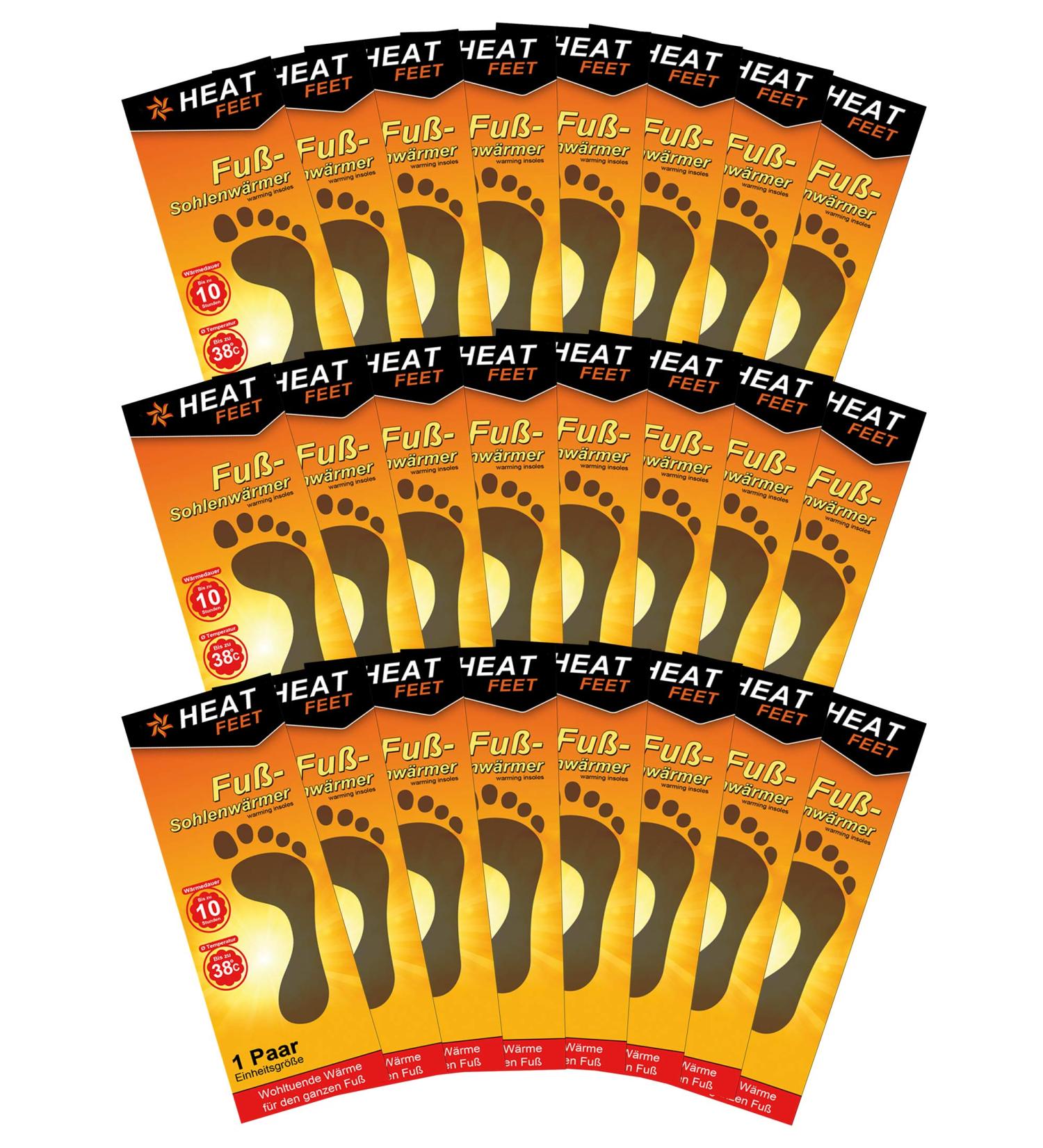 Heat Feet Heating Soles - Ultimate Warm Insoles for Winter Sports & Outdoor Activities | Perfect Foot Warmers for Christmas - Buy Online on SooperMarket.com