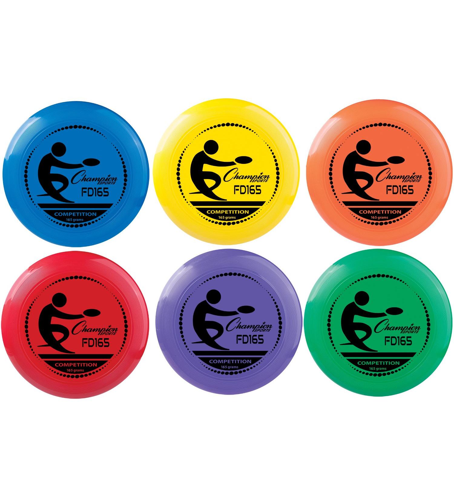 Champion Sports Competition Flying Disc - Multiple Colors & Sizes - 11 Diameter - 165g - Assorted (Single) - Buy Online on SooperMarket.com