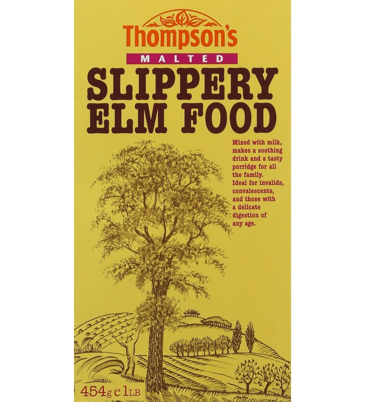 Thompson's Slippery Elm Malted Food 454g - Natural Digestive Support - Buy Online on SooperMarket.com