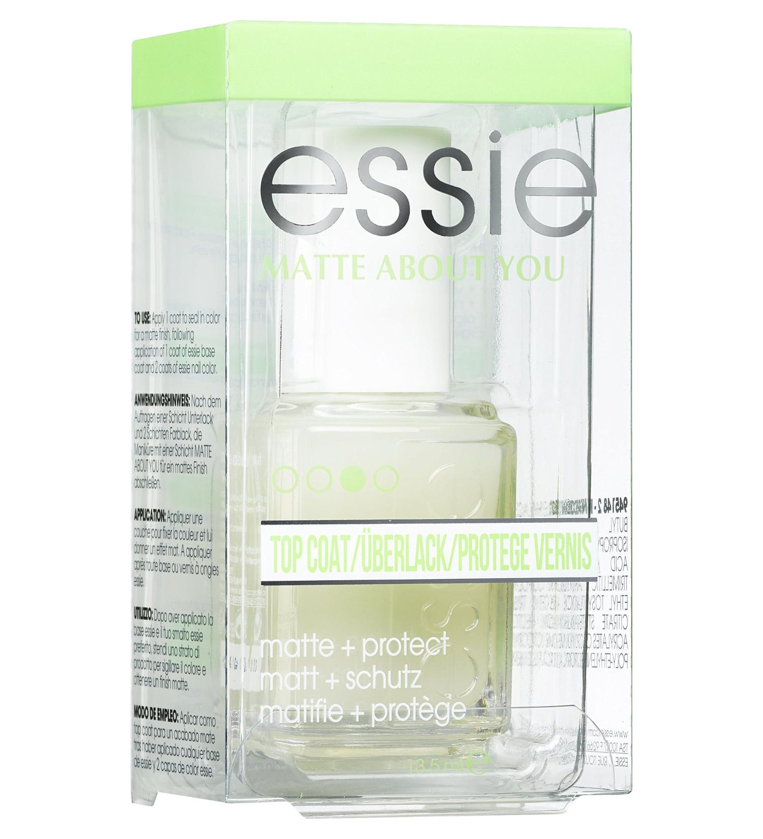 Essie Top Coat Matte About You - Buy Online on SooperMarket.com