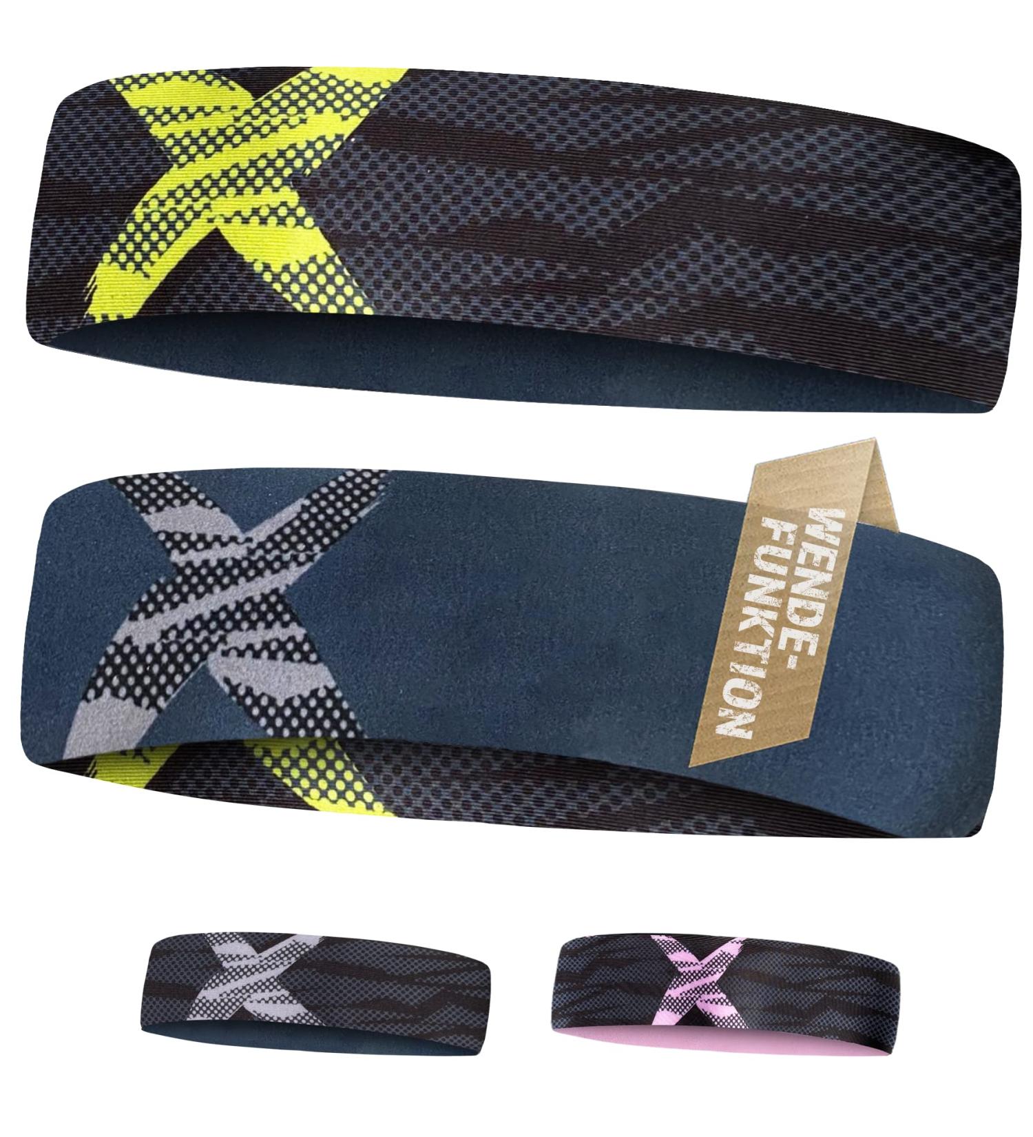 Headband Sport X - Ultra-Light Elastic Sweatband & Hairband for All - NEON X - Buy Online on SooperMarket.com