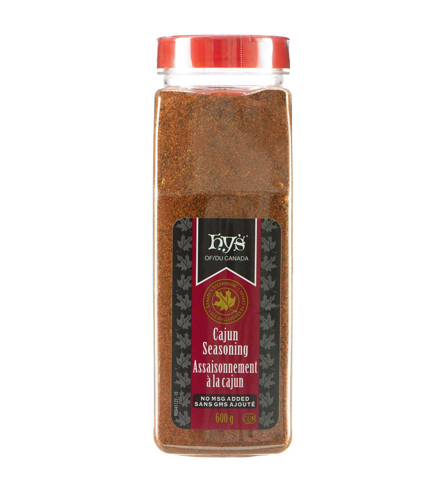 Hy's of Canada Cajun Seasoning 600g Cajun 600 g (Pack of 1) - Buy Online on SooperMarket.com