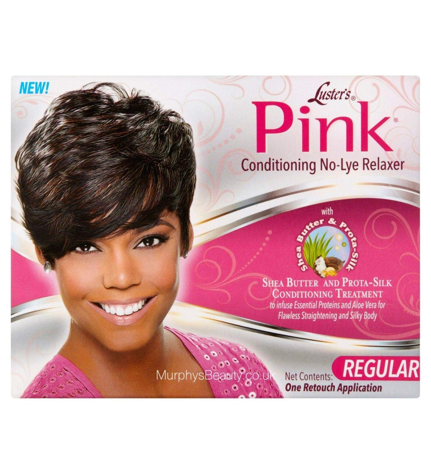 Lusters Pink Relaxer Kit Conditioning No-Lye Regular