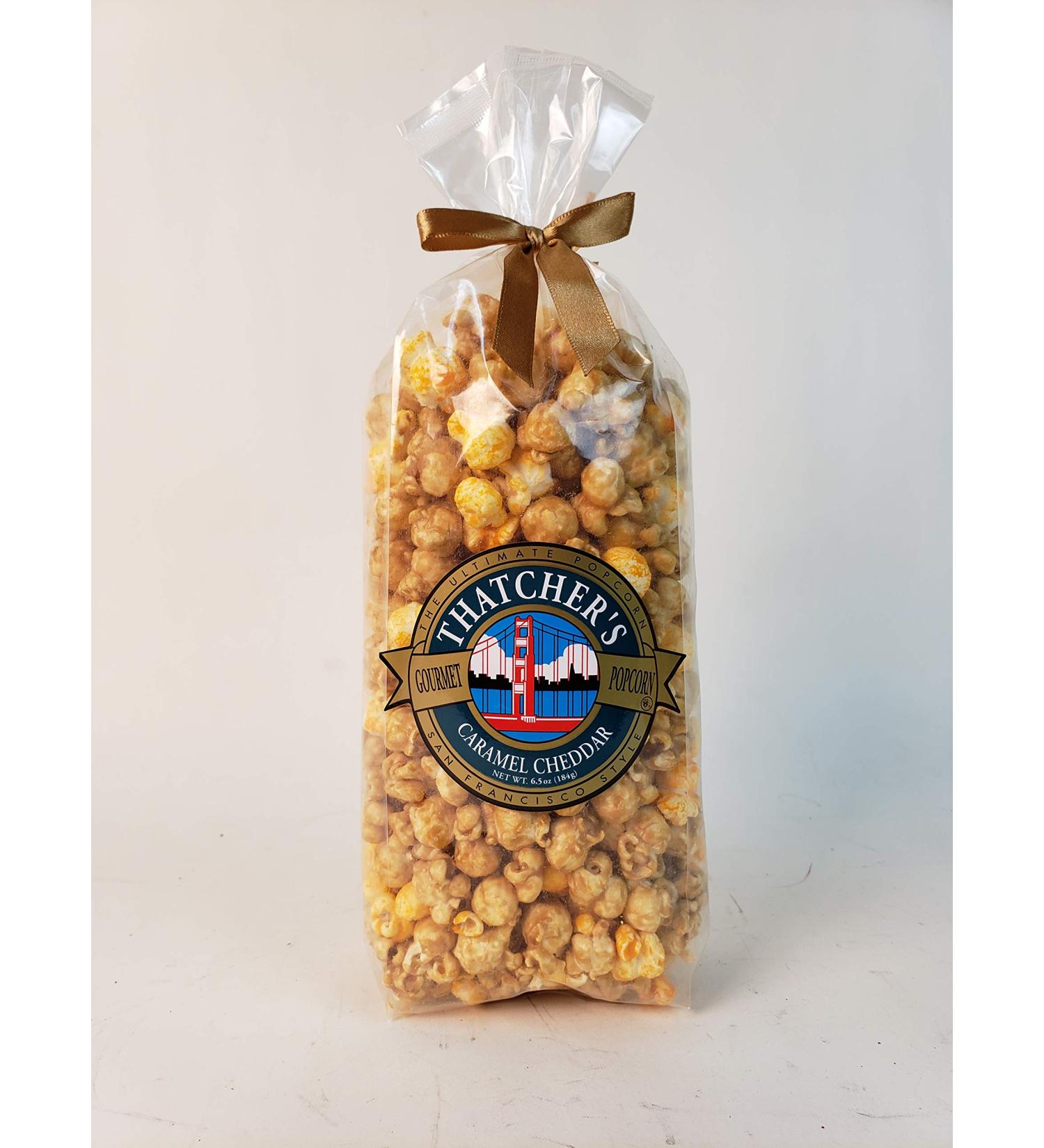 Thatcher's Gourmet Cheddar Caramel Popcorn - 6.5oz Delicacy - Buy Online on SooperMarket.com