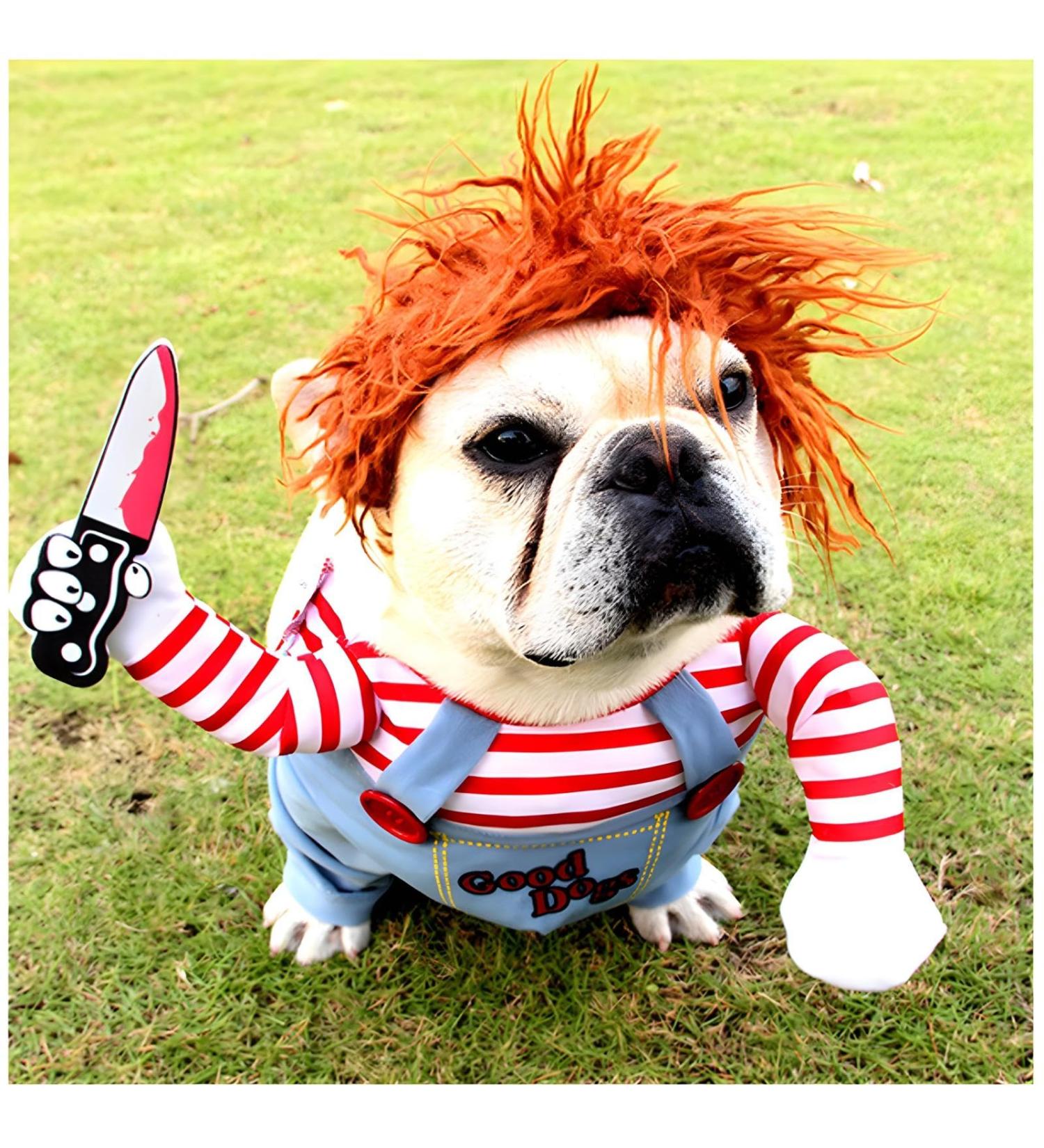 Delifur Dog Costume - Funny Halloween Outfit for Small to Large Dogs & Cats | Best Pet Cosplay Party Suit - Buy Online on SooperMarket.com