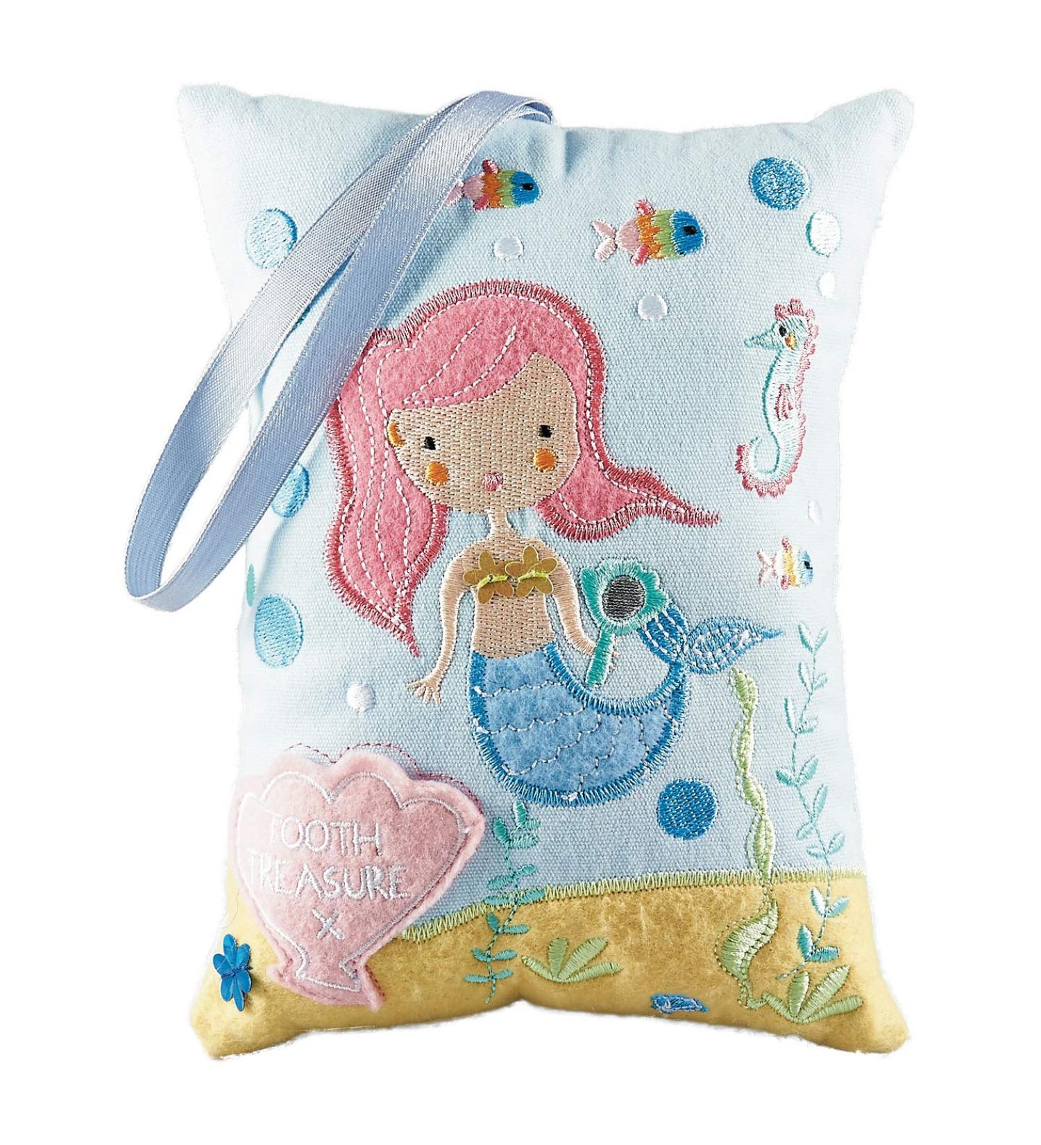 Floss & Rock Tooth Fairy Pillow - Mermaid